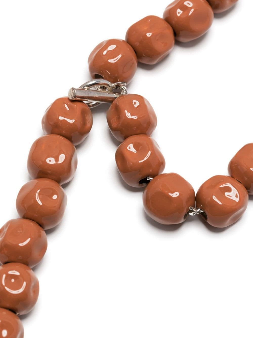 enamel beaded necklace - 3