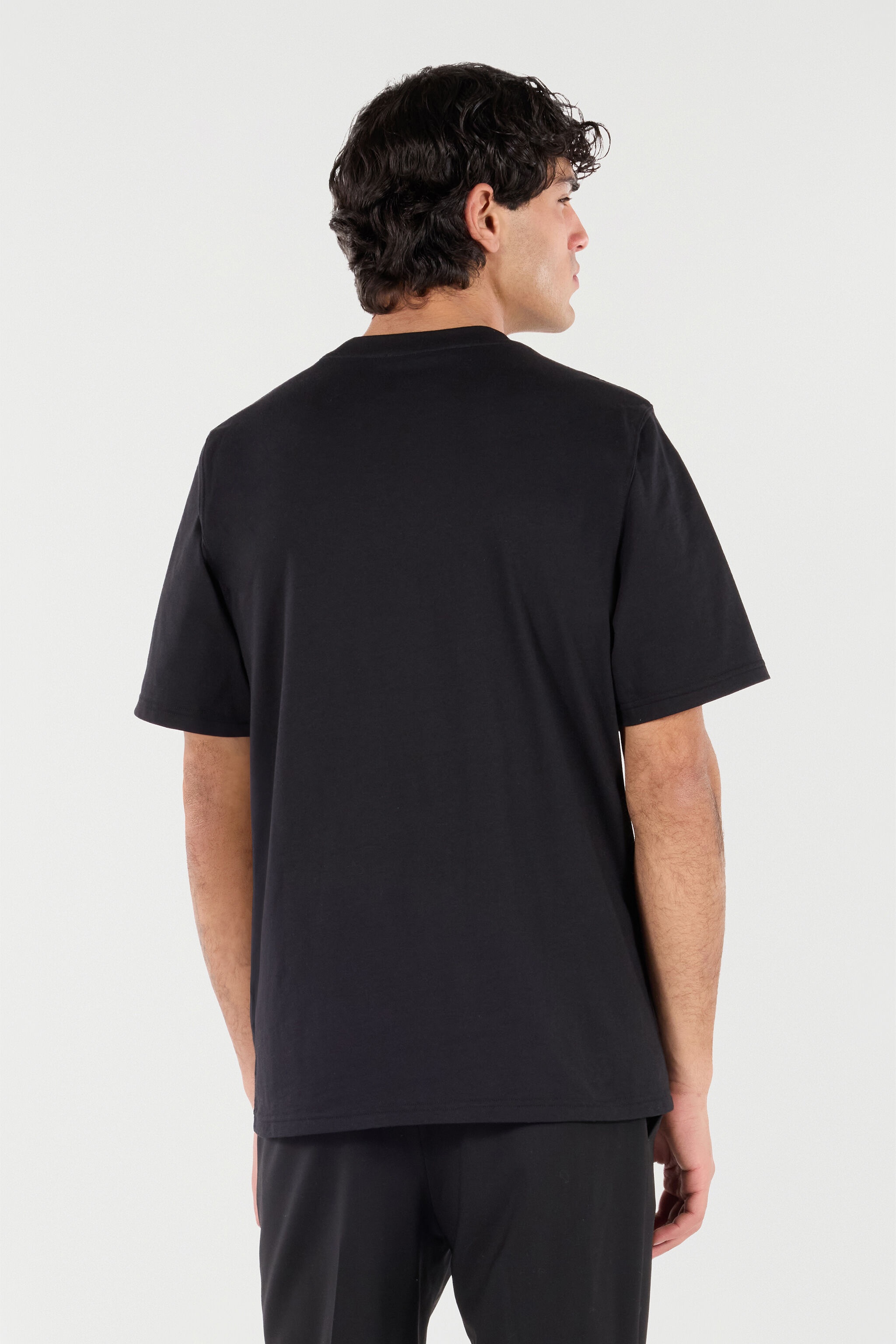 Cotton T-Shirt with Monogram - 4