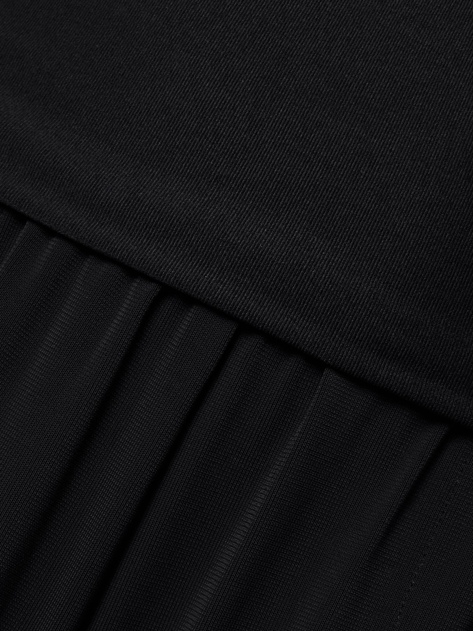 Les Essentiels Dao convertible stretch-jersey jumpsuit Black - 4
