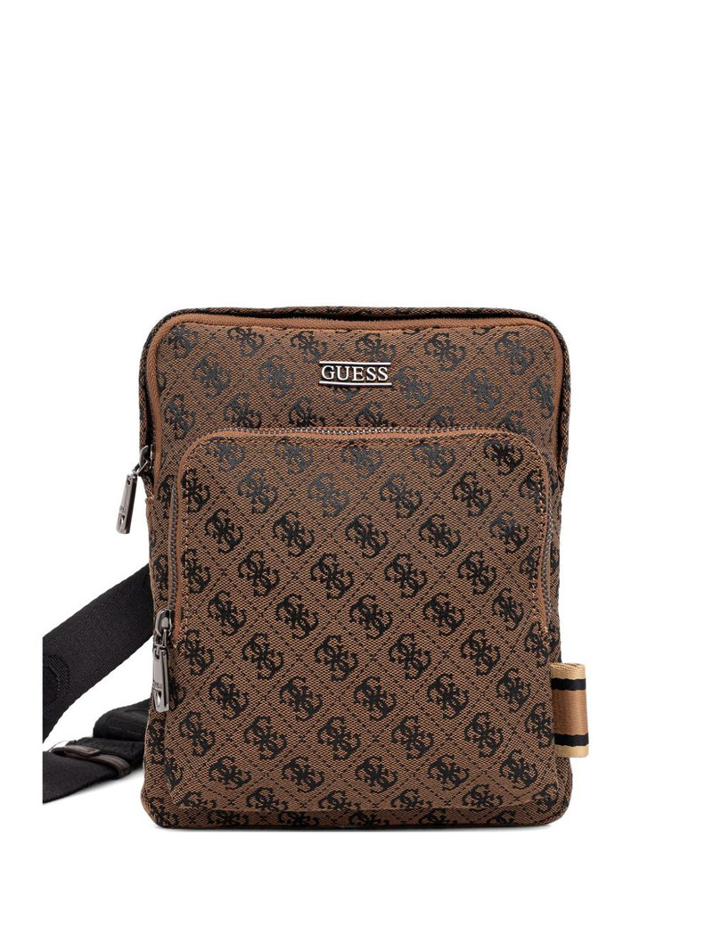 monogram-pattern messenger bag 1