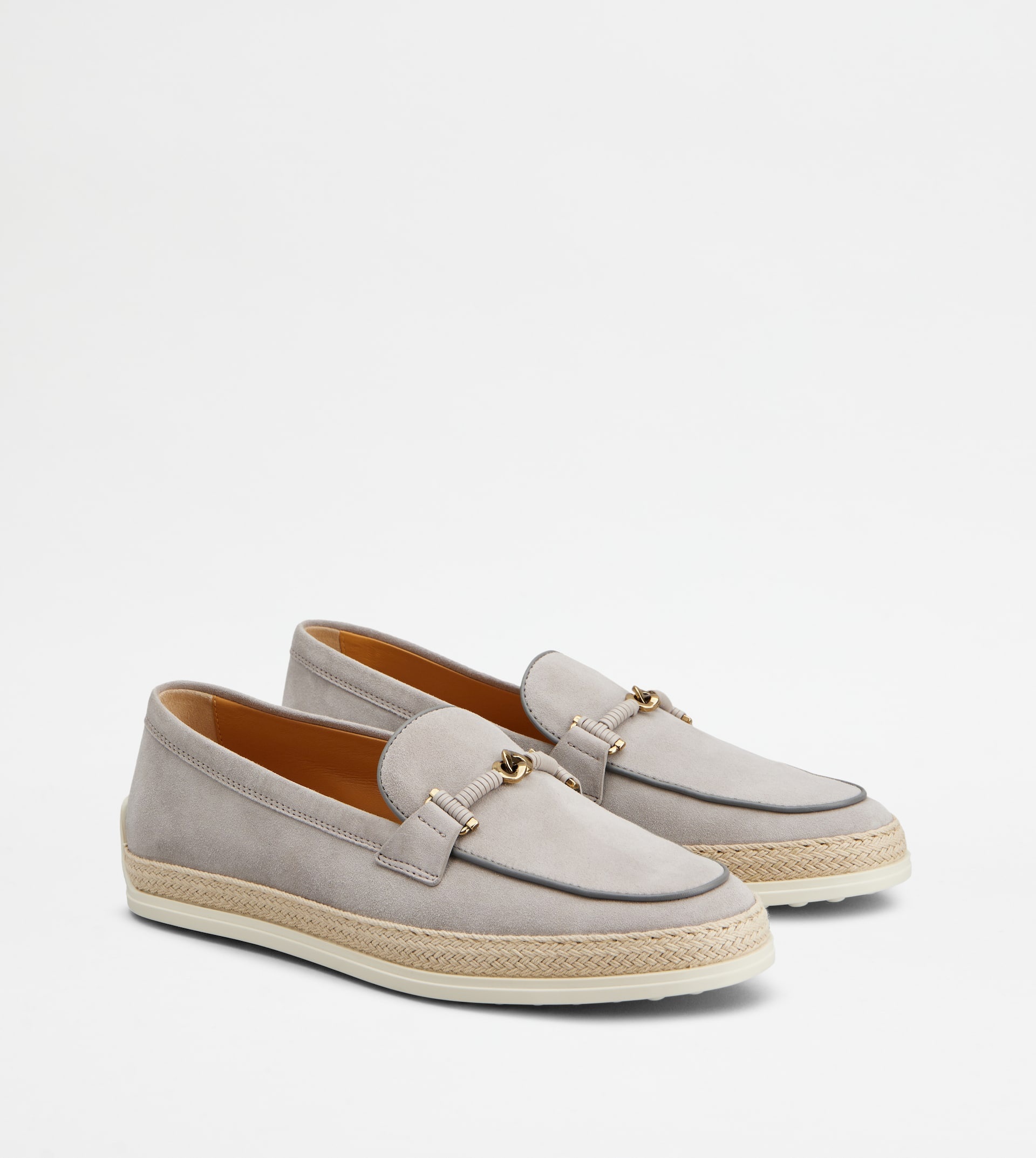 LOAFERS IN SUEDE - GREY - 3