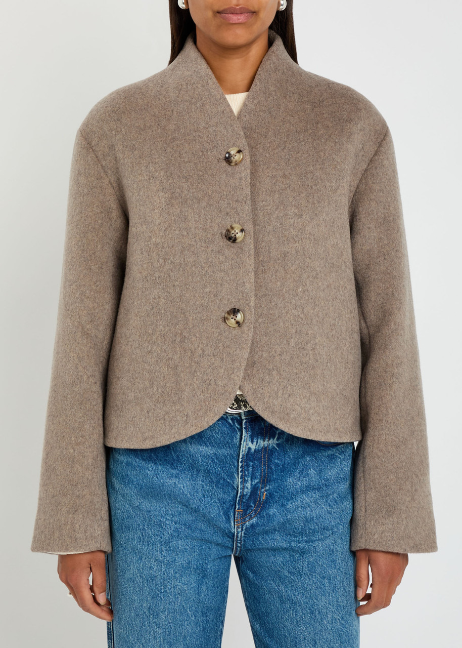 Reformation Owen Wool-blend Jacket - 2