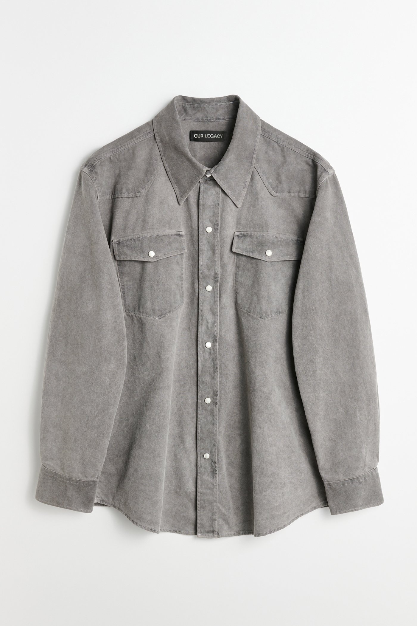Frontier Shirt Attic Carbon Wash Denim - 1