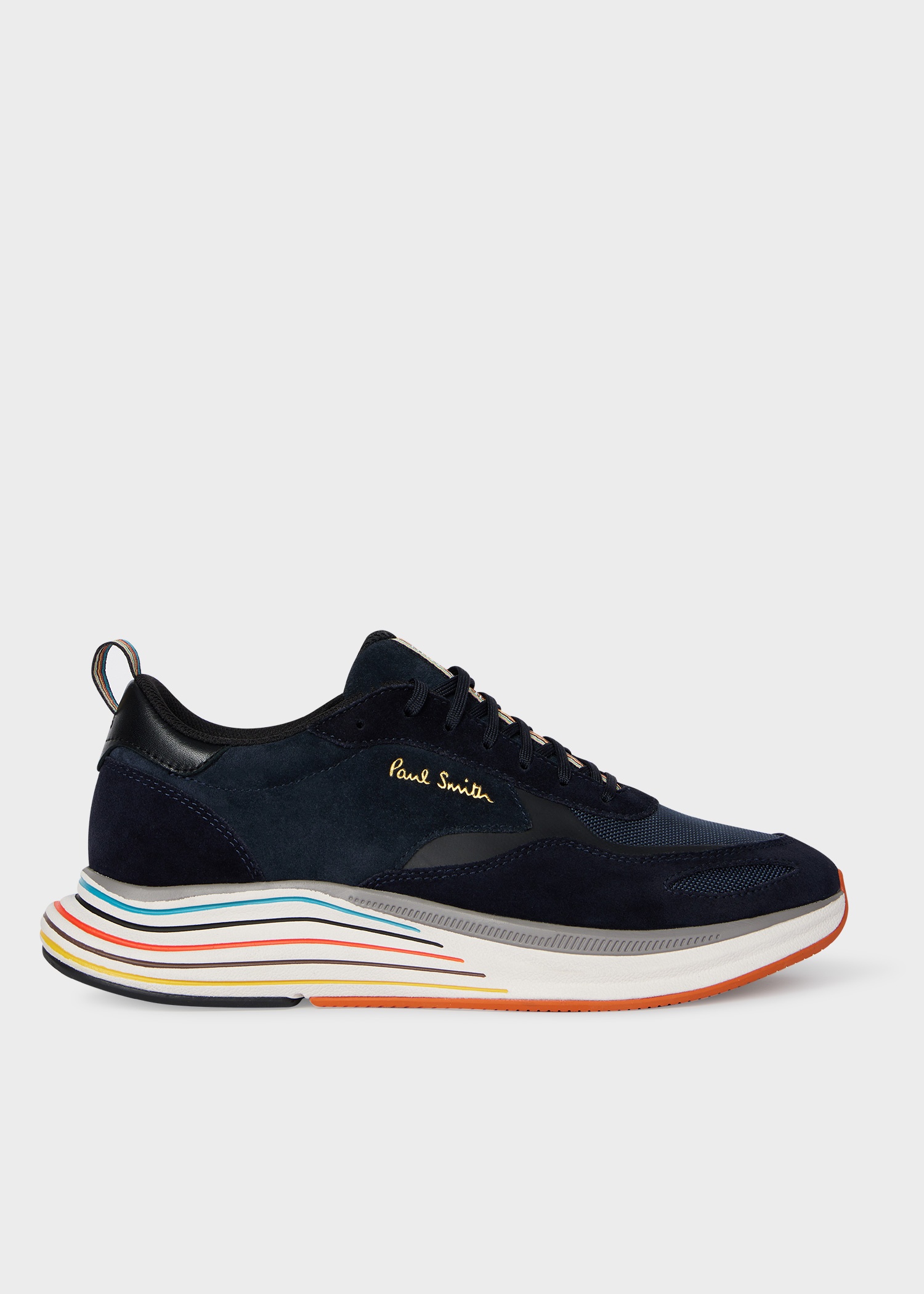 Navy Suede 'Koto' Trainers - 1