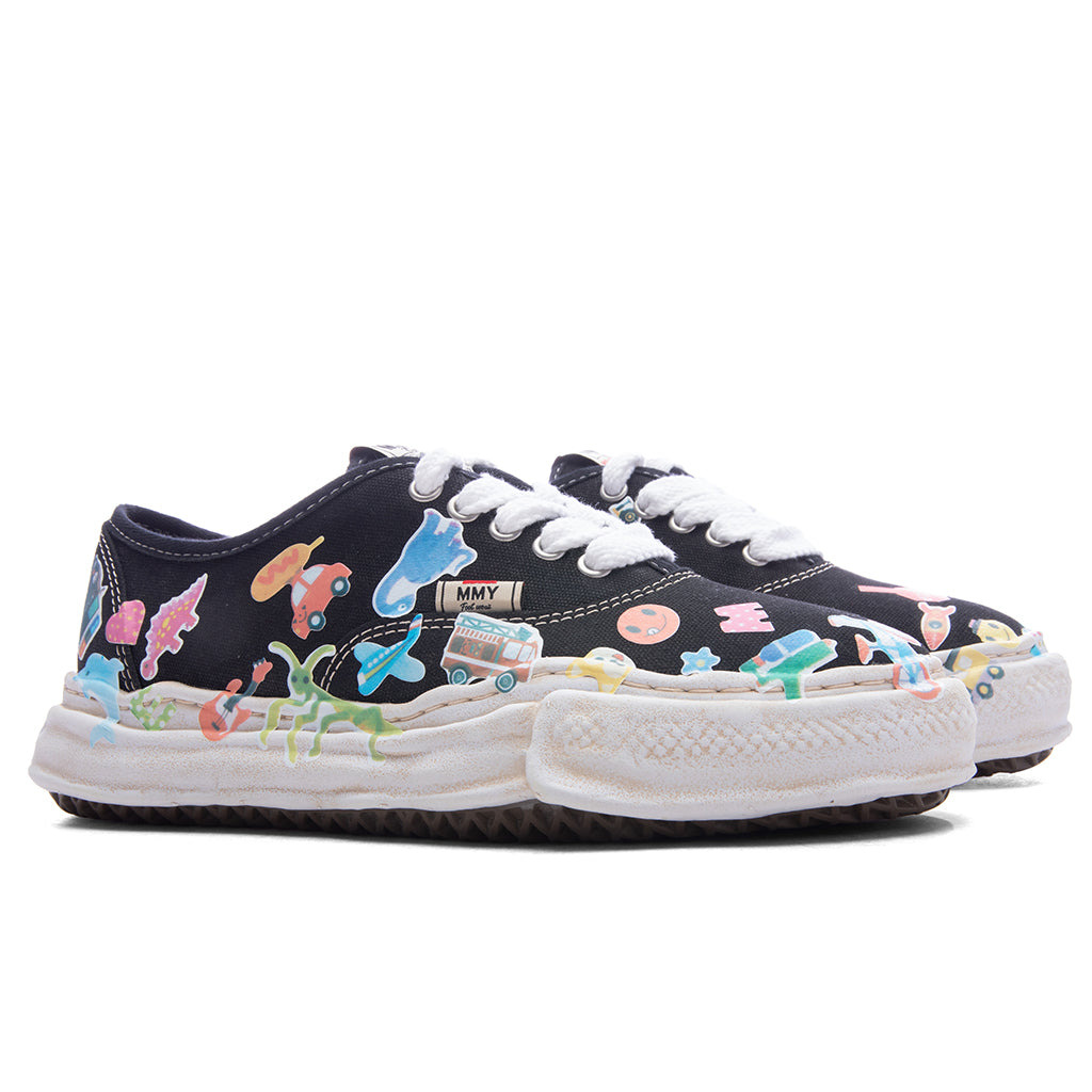 BAKER LOW OG SOLE CANVAS STICKERS PRINT - BLACK - 2