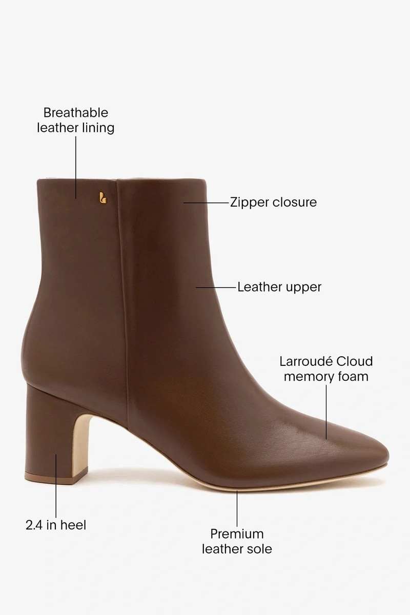 Gloria Boot Burnt Umber Leather 6