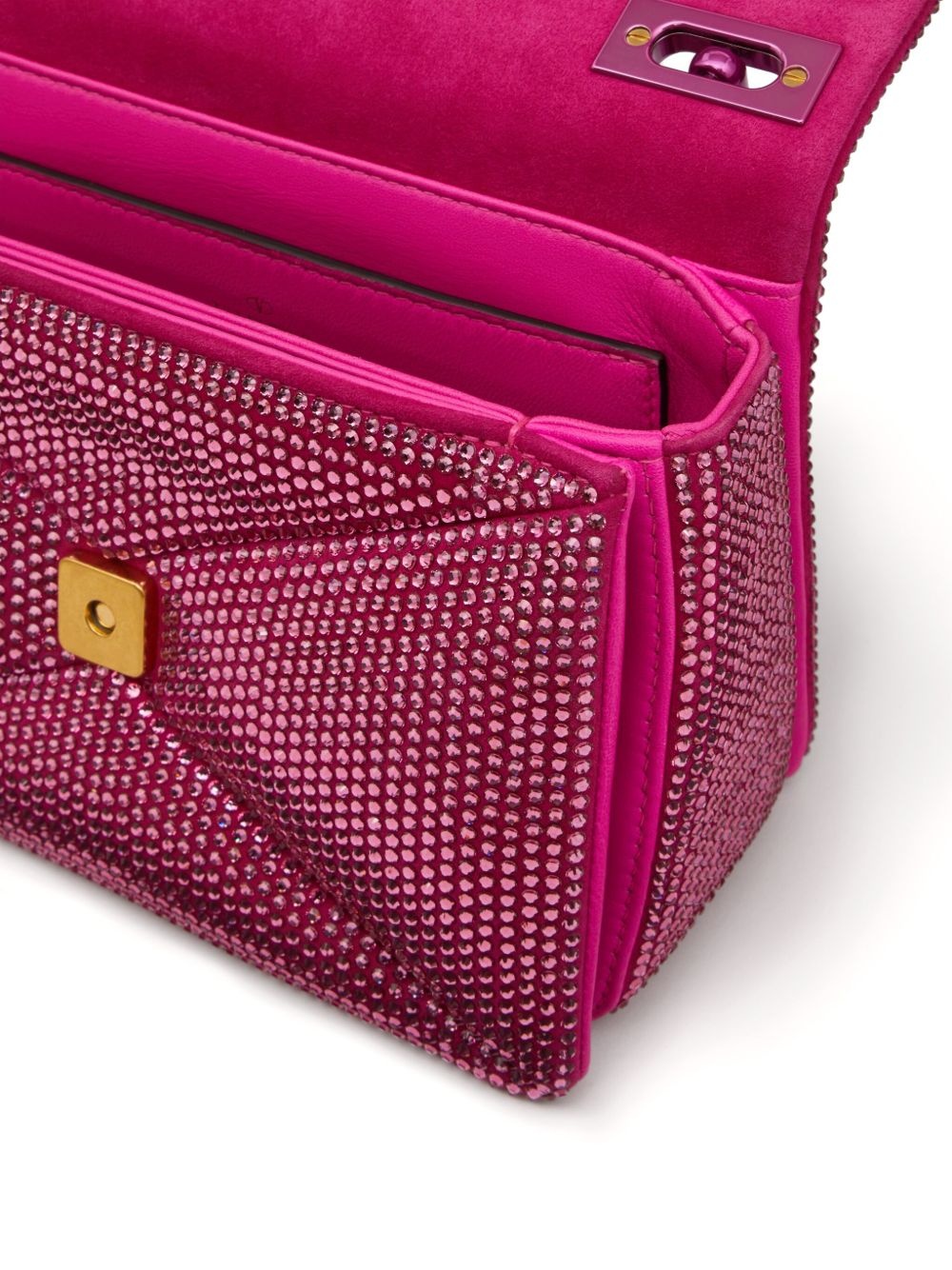 One Stud crystal-embellished shoulder bag - 5