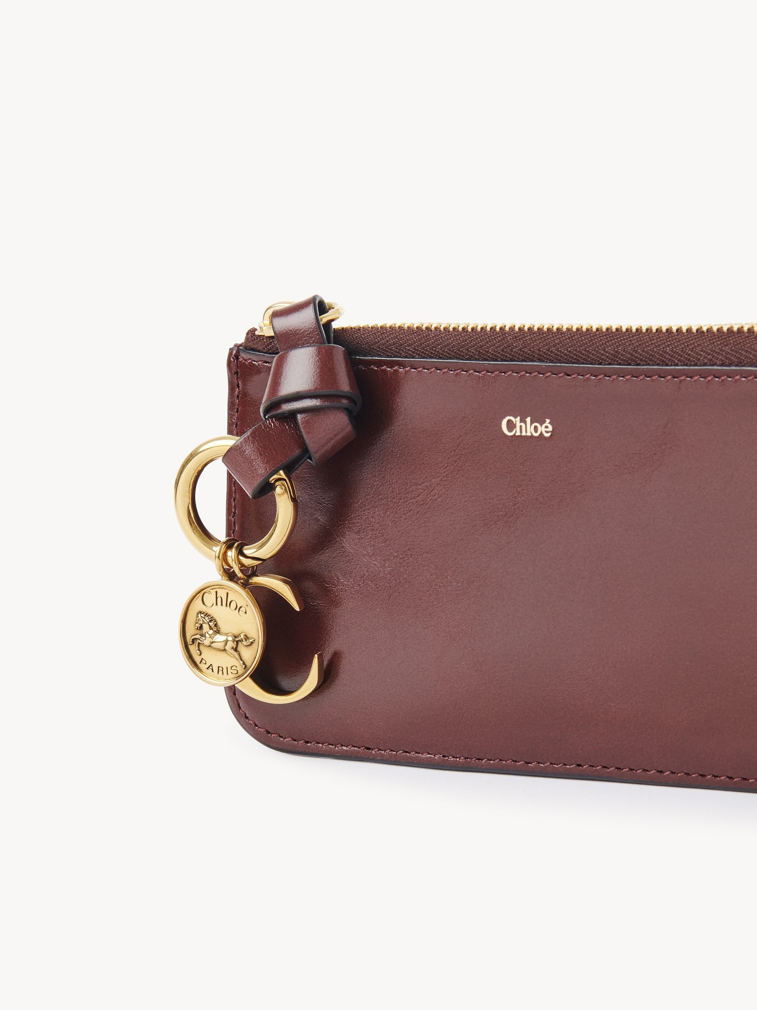 ALPHABET WALLET IN SHINY LEATHER - 5