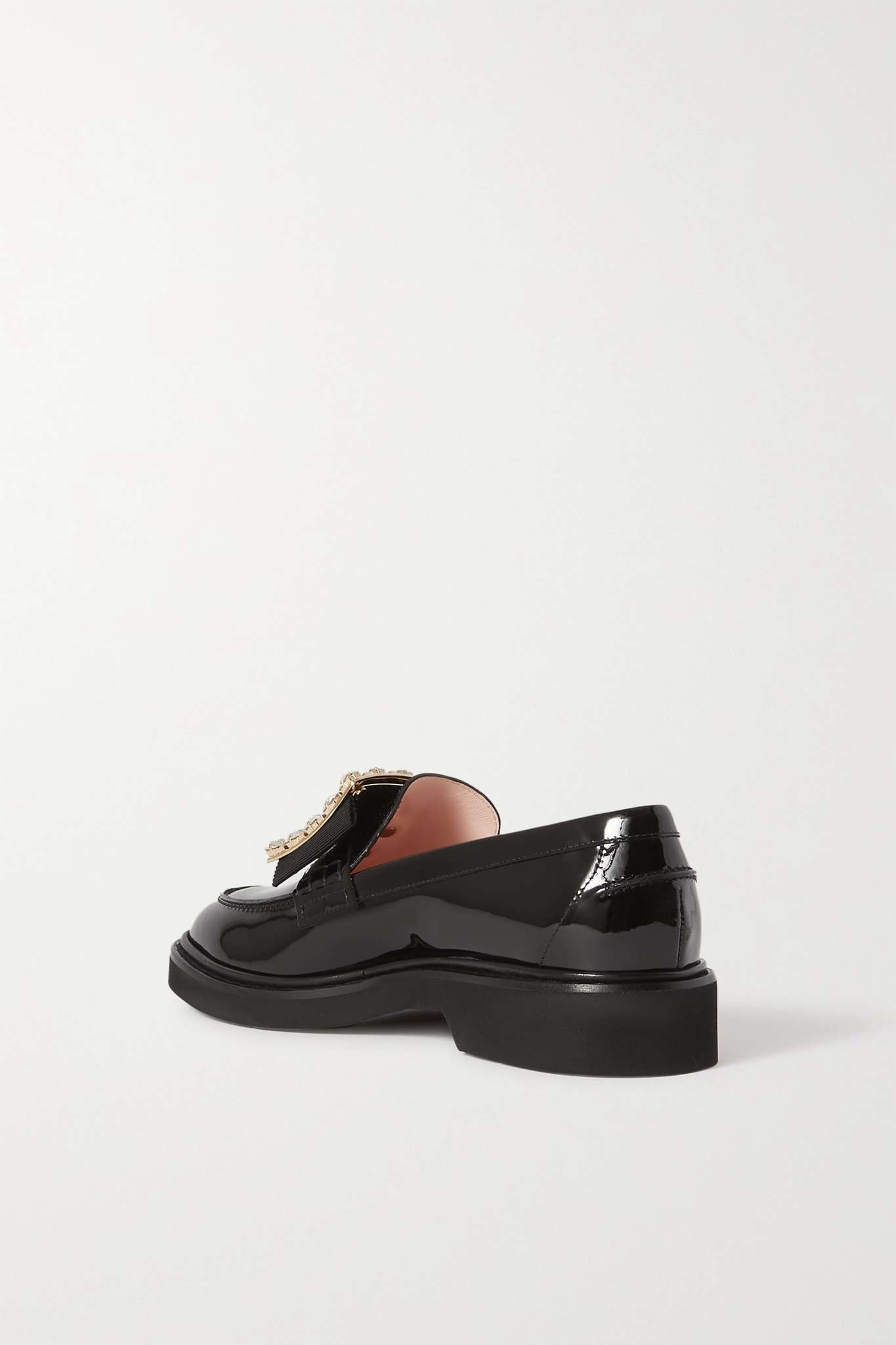 Viv Rangers buckled patent-leather loafers - 3