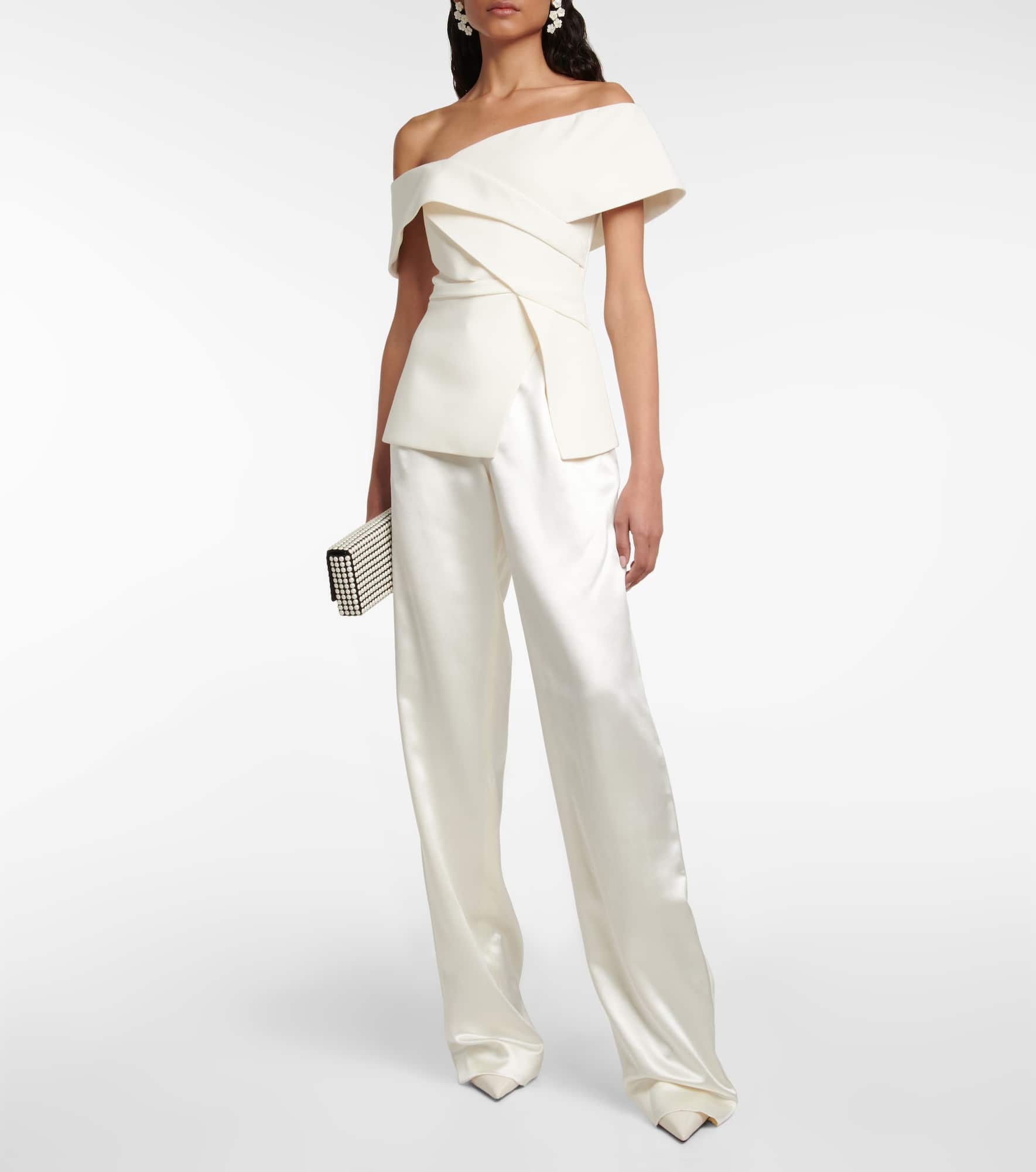Miriam silk and wool pants - 2