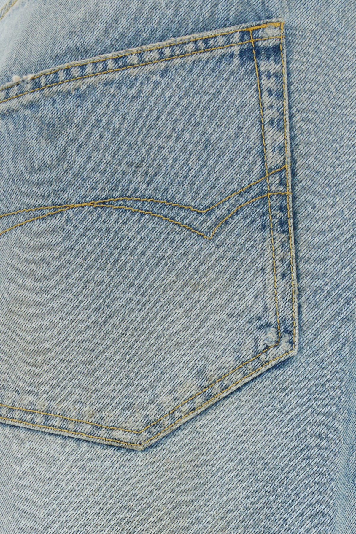 Two-tone denim Fifty-Fifty jeans - 5
