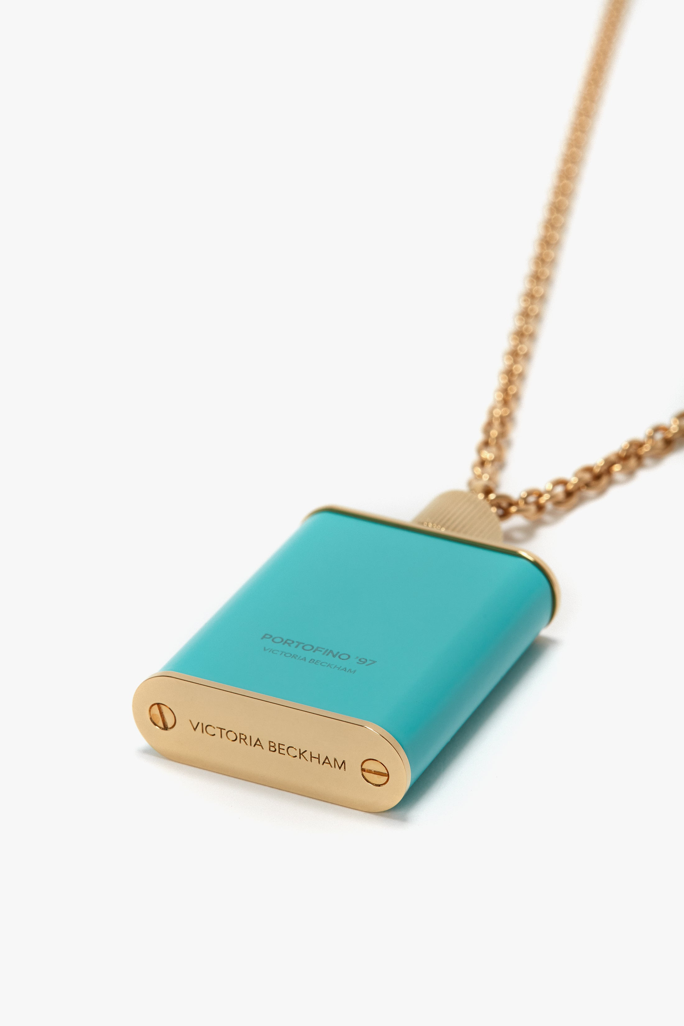 Perfume Bottle Necklace In Portofino - 6