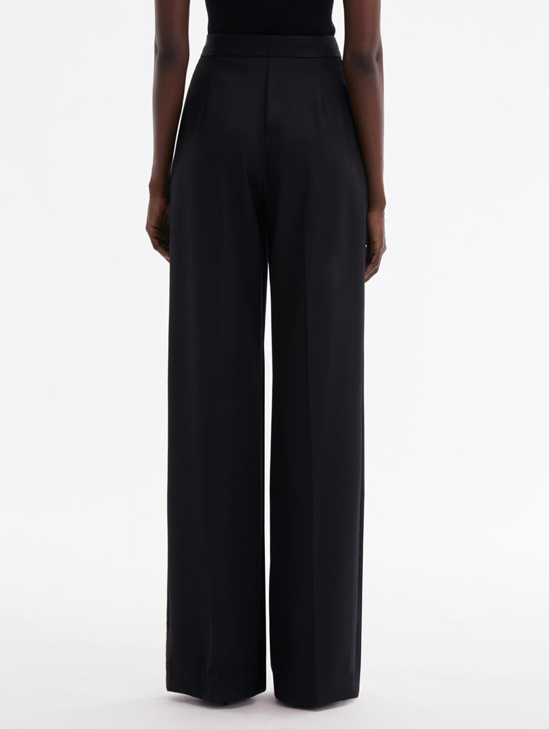 Oscar de la Renta WIDE LEG GRAIN DU POUDRE PANT outlook