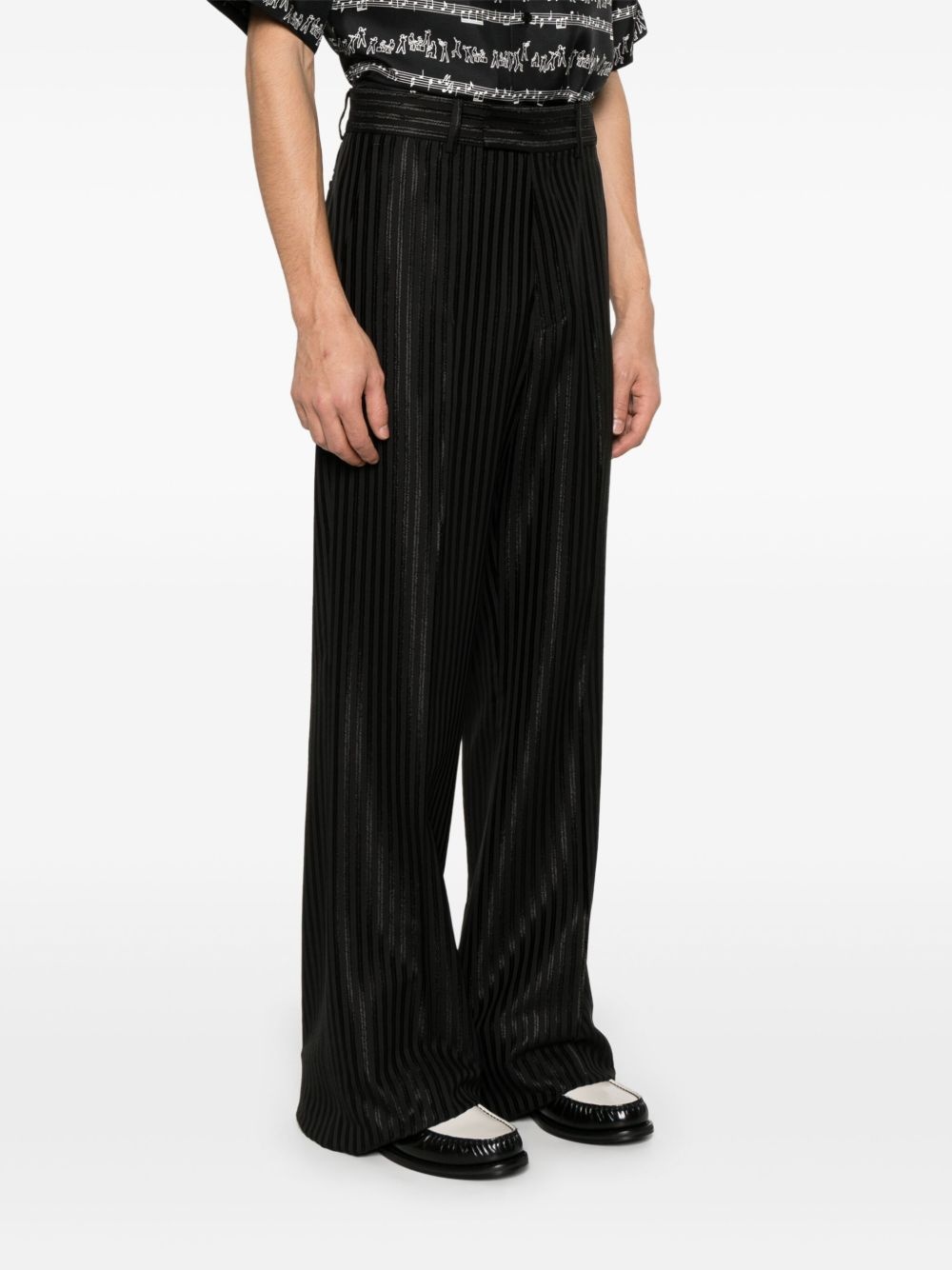 striped trousers - 3