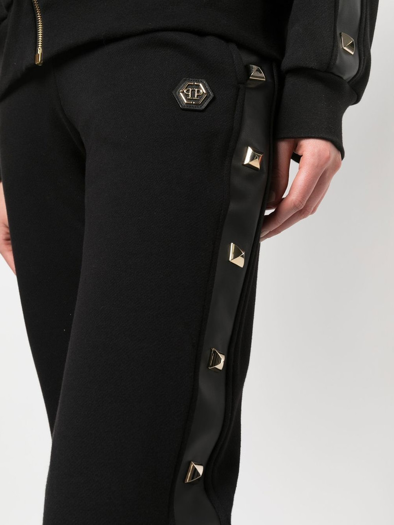 studded side panel track pants 5