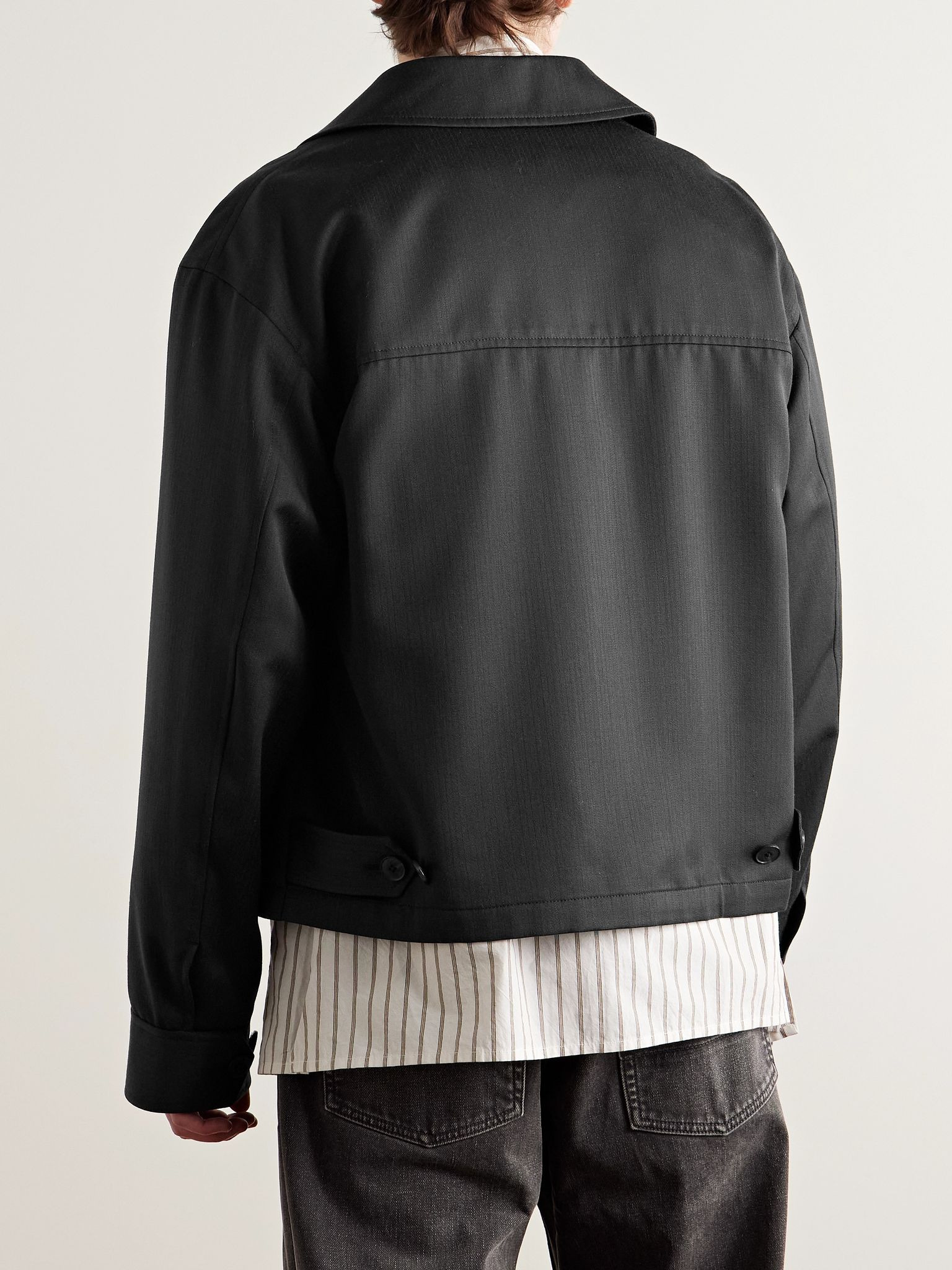 Mail Wool-Blend Jacket Black - 3