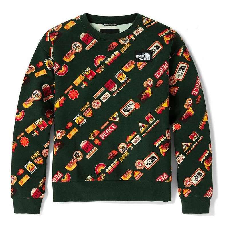 (WMNS) THE NORTH FACE Vanlife Logo Sweater 'Multicolor' NF0A5JW9-VR0 - 1