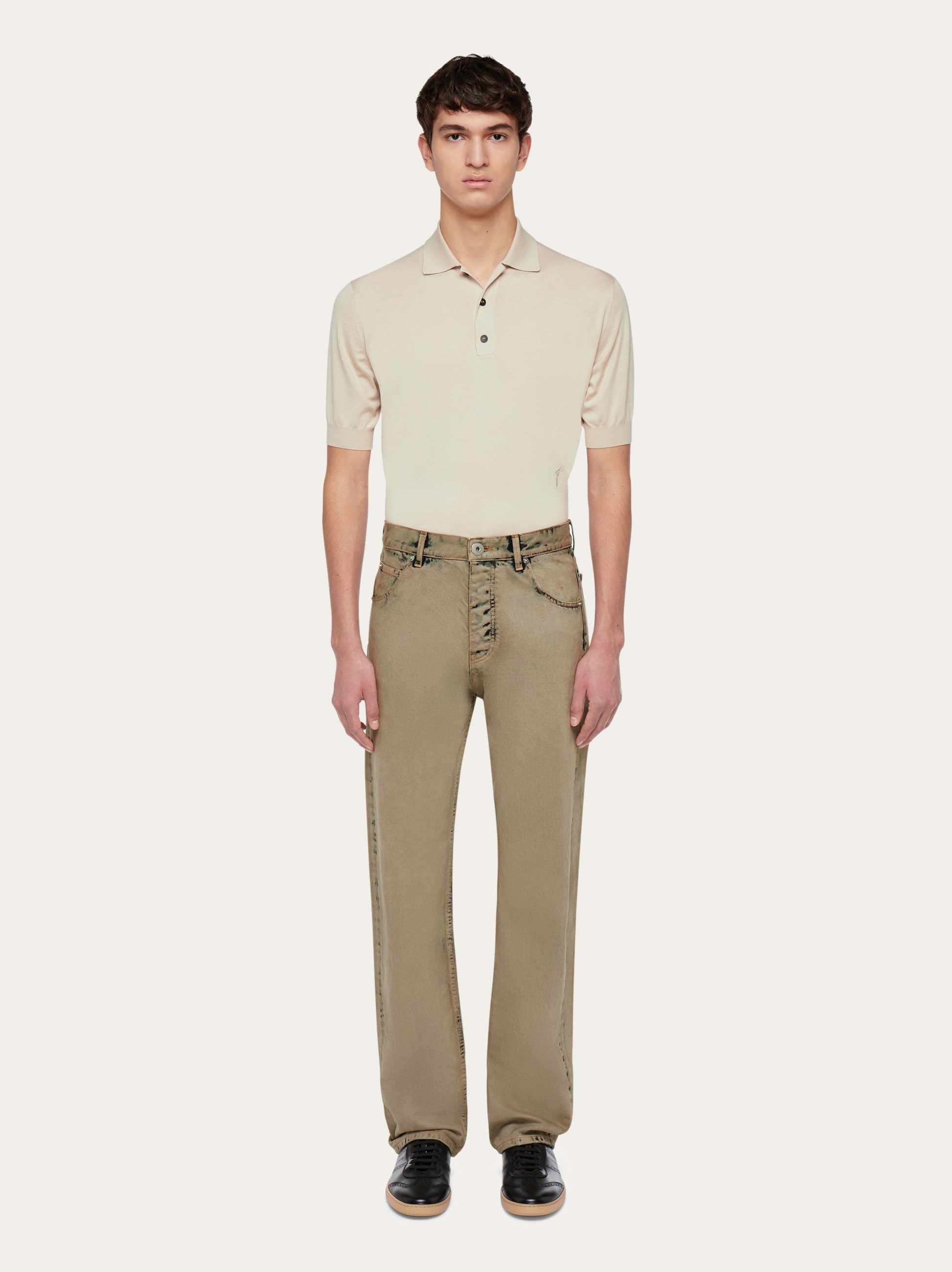 Sand wash jeans - 7