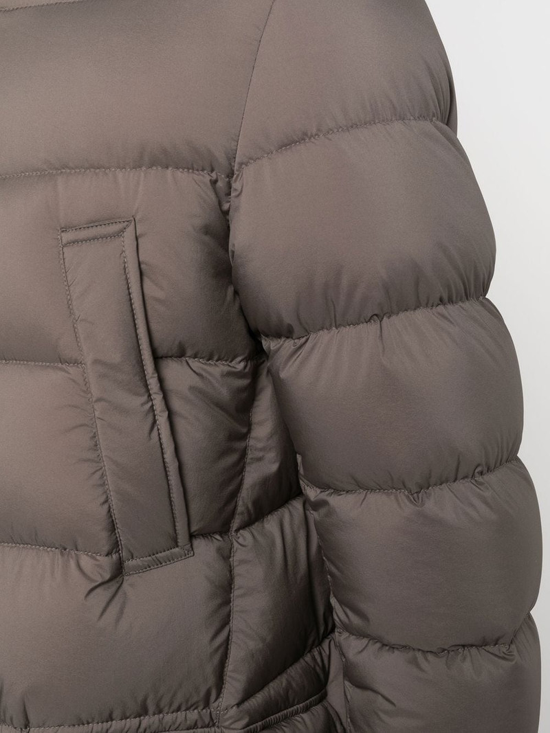 padded hooded down jacket 5