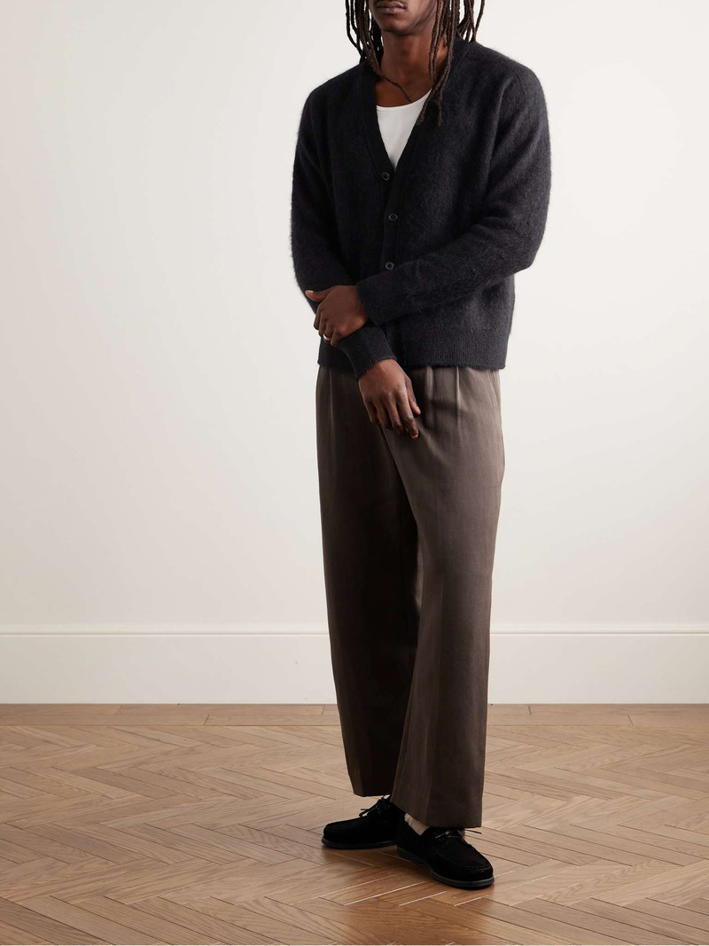 KAPTAIN SUNSHINE Brushed-Alpaca Cardigan outlook