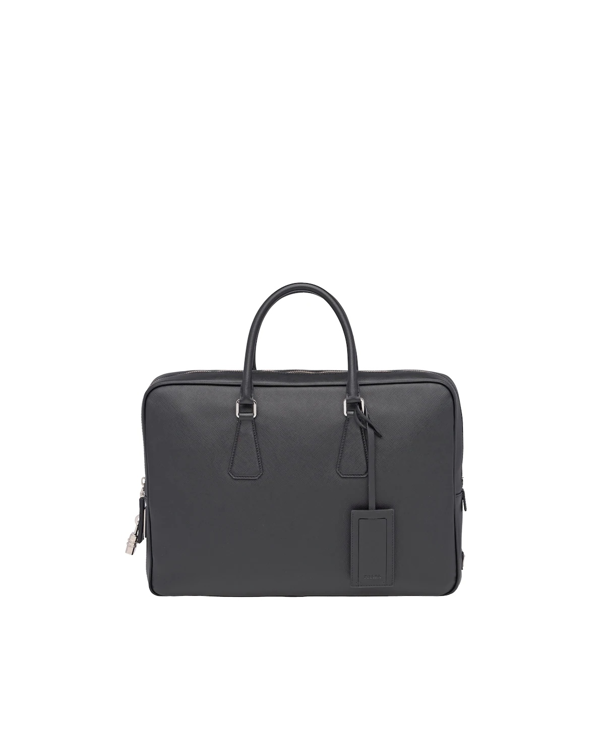 Saffiano Leather Briefcase - 1