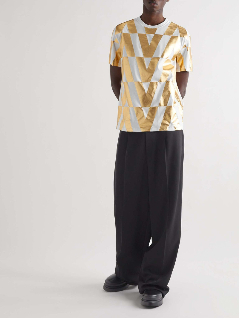 Valentino Logo-Print Cotton-Jersey T-Shirt outlook