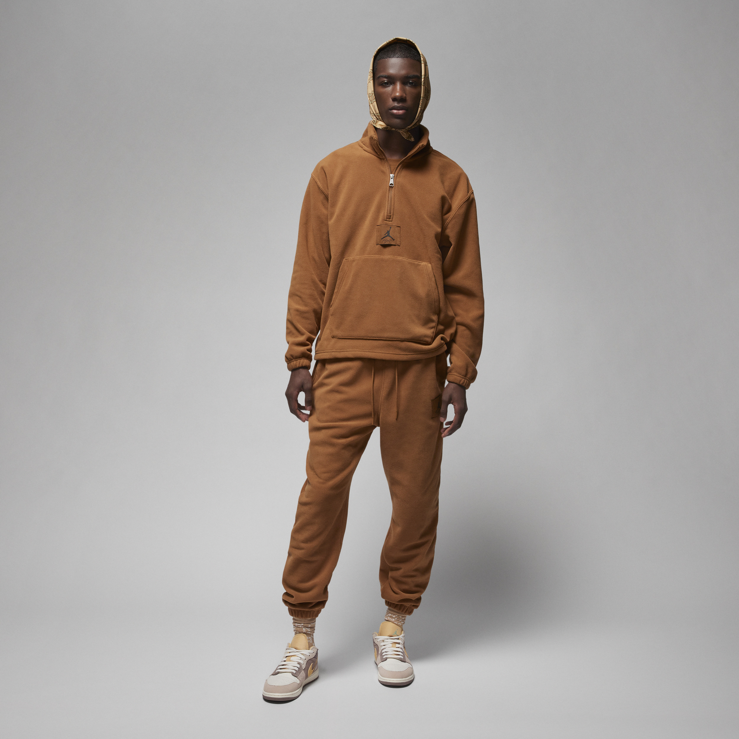 Men's Jordan Essentials Winterized Fleece Half-Zip - 6