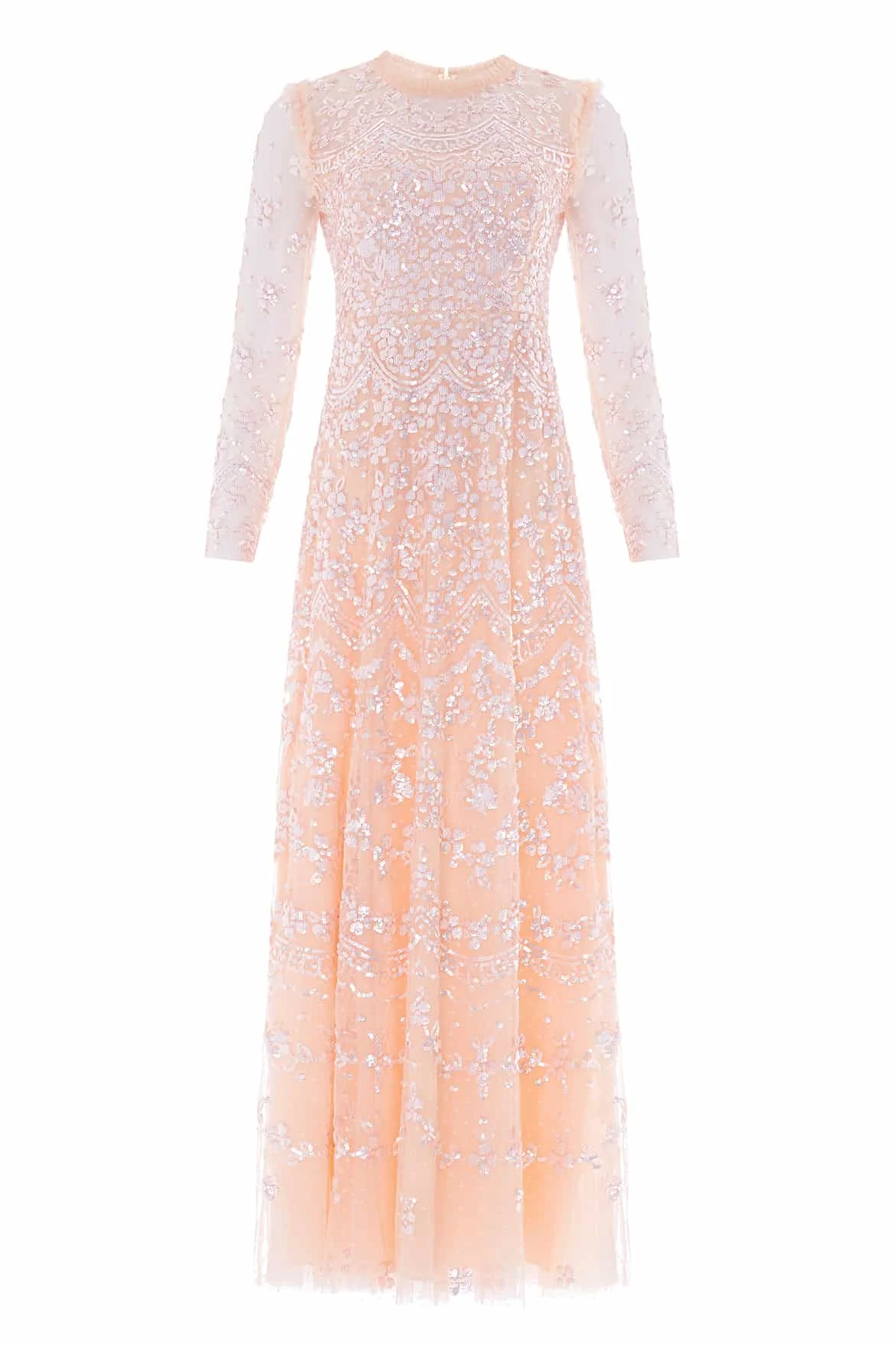 Freya Long Sleeve Gown - 1