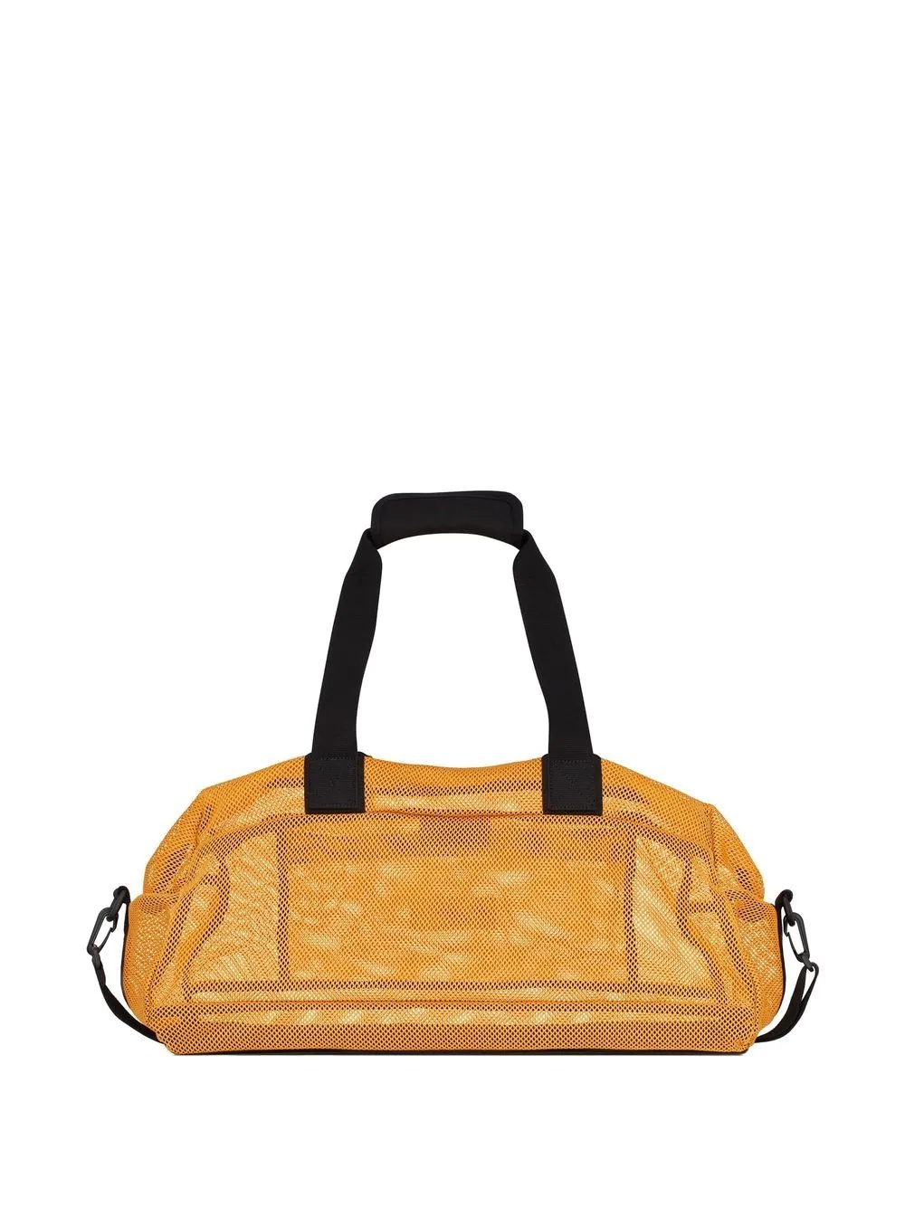 mesh logo-patch duffle bag - 2