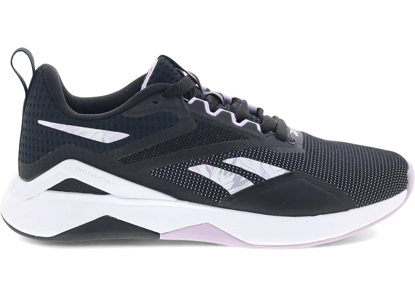 Reebok Nanoflex TR 2.0 Black Purple Oasis (Women's) - 1