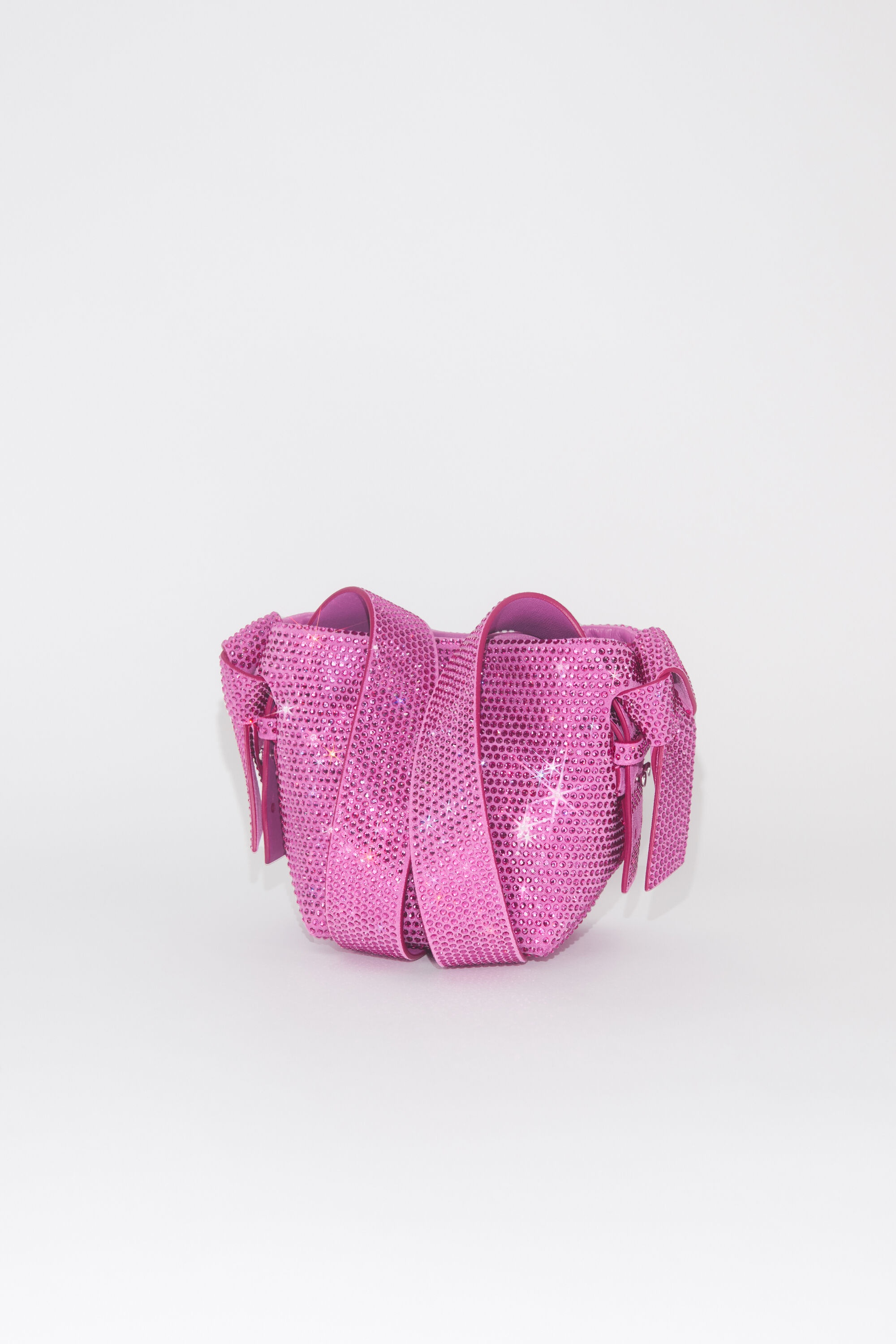 Musubi micro shoulder bag - Fuchsia pink - 4