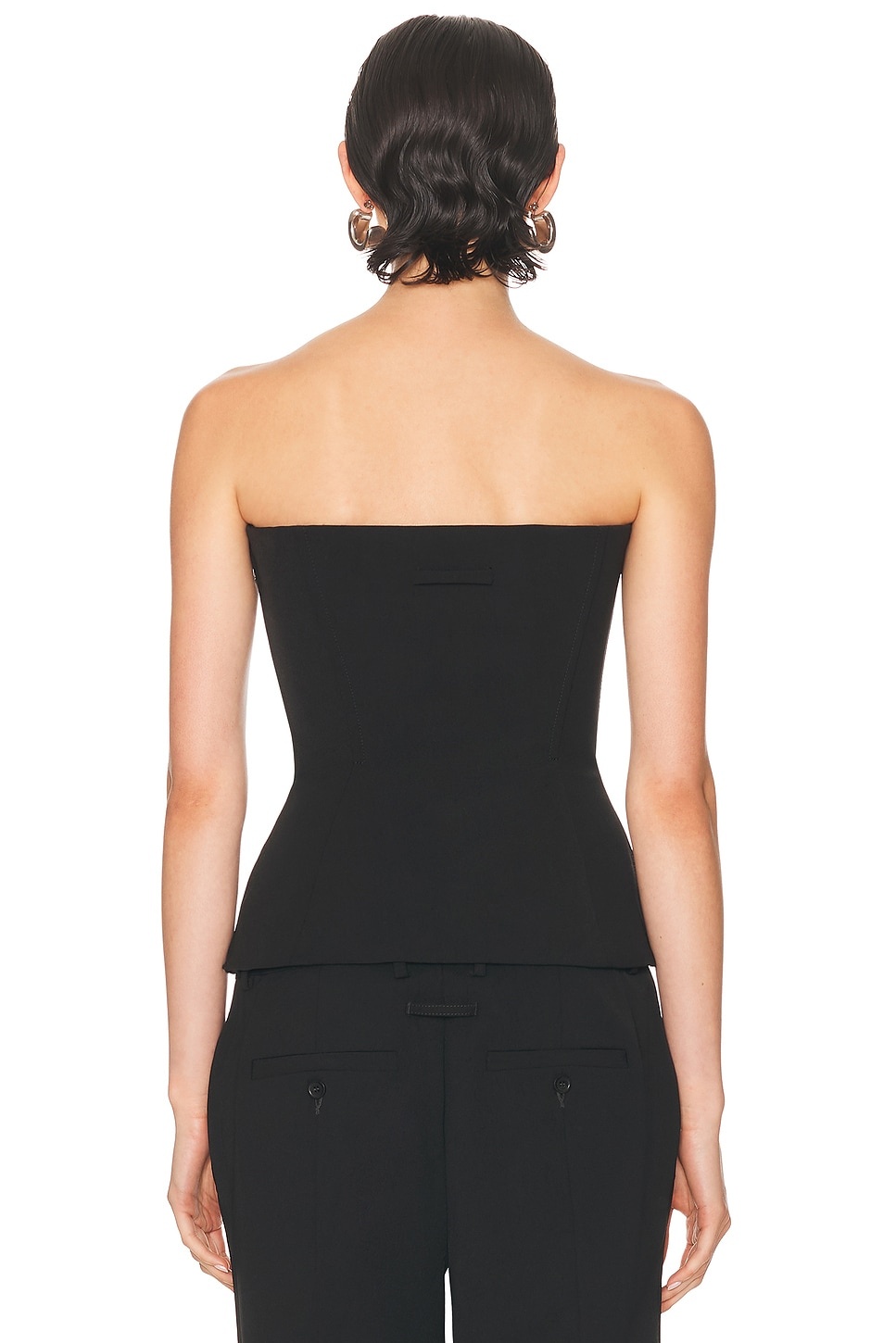Topstitching Corset Top - 3