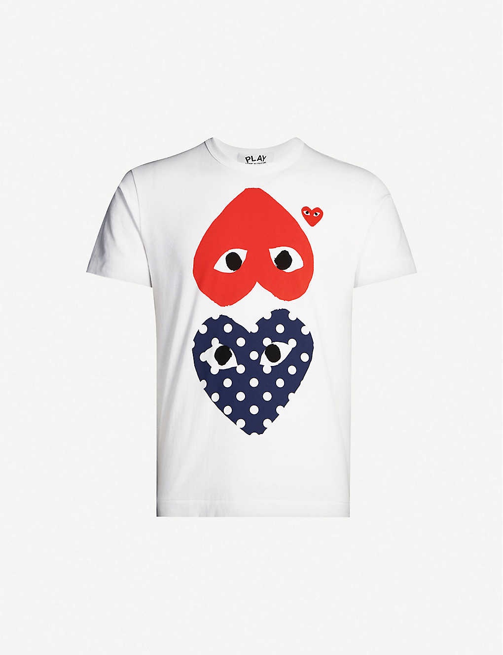 Heart-print cotton-jersey T-shirt - 5