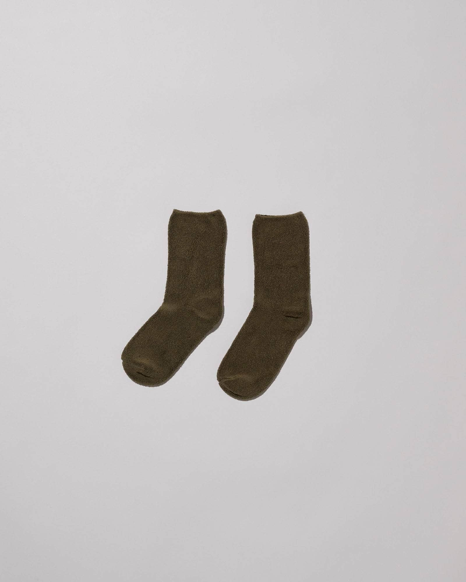 Buckle Overankle Socks - Textured Organic Cotton - 3