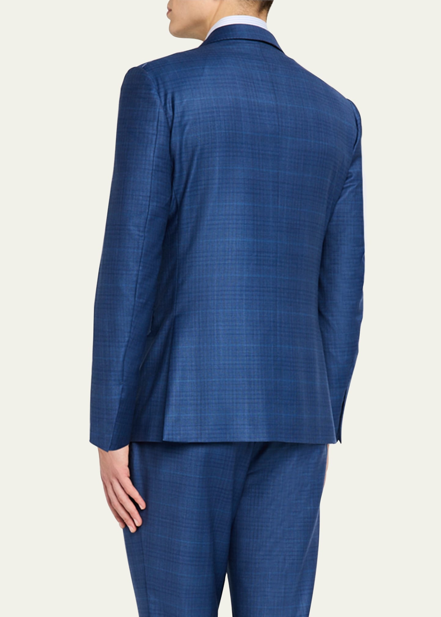 Men's Trofeo Check Suit - 3