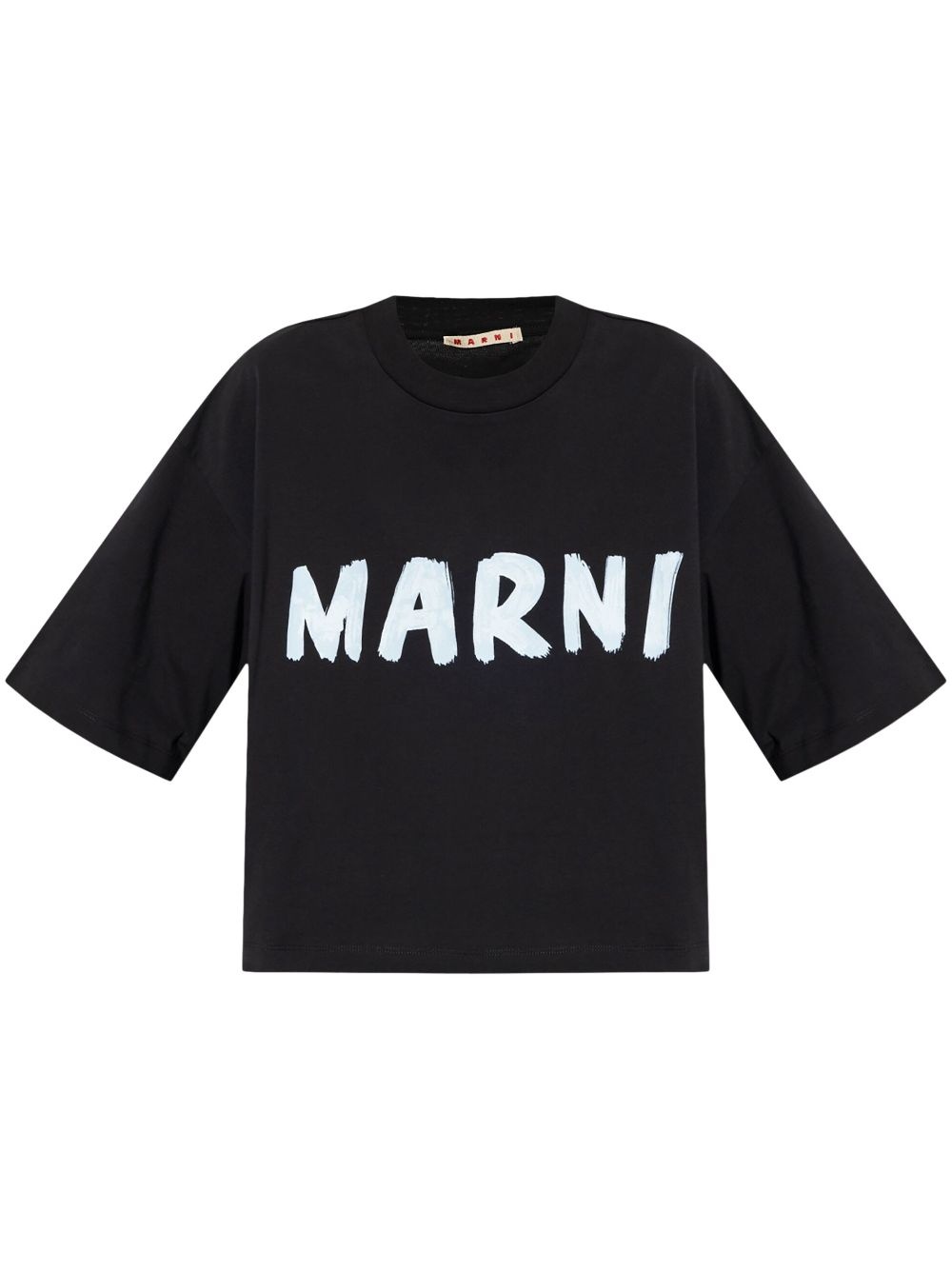 logo-print cotton t-shirt - 1