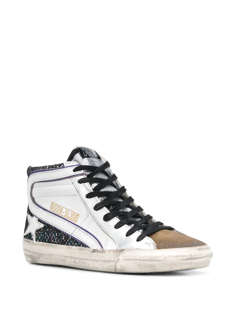 Slide high-top sneakers - 2