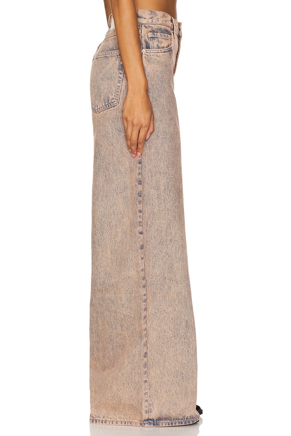 Luna Mid Rise Baggy Wide Leg - 3
