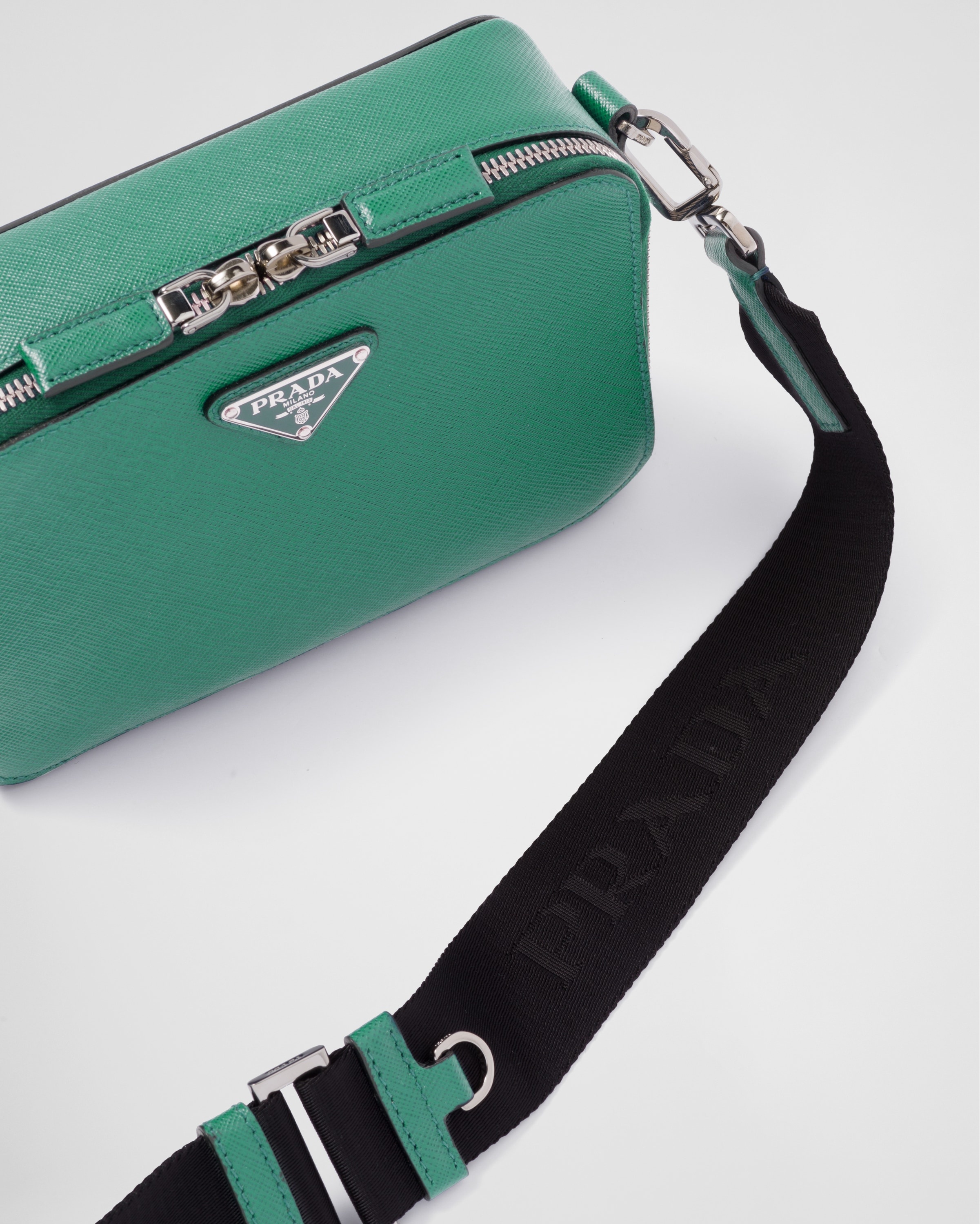 Small Saffiano leather Prada Brique bag - 5