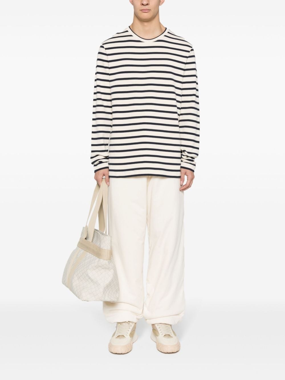 long-sleeve striped T-shirt - 2