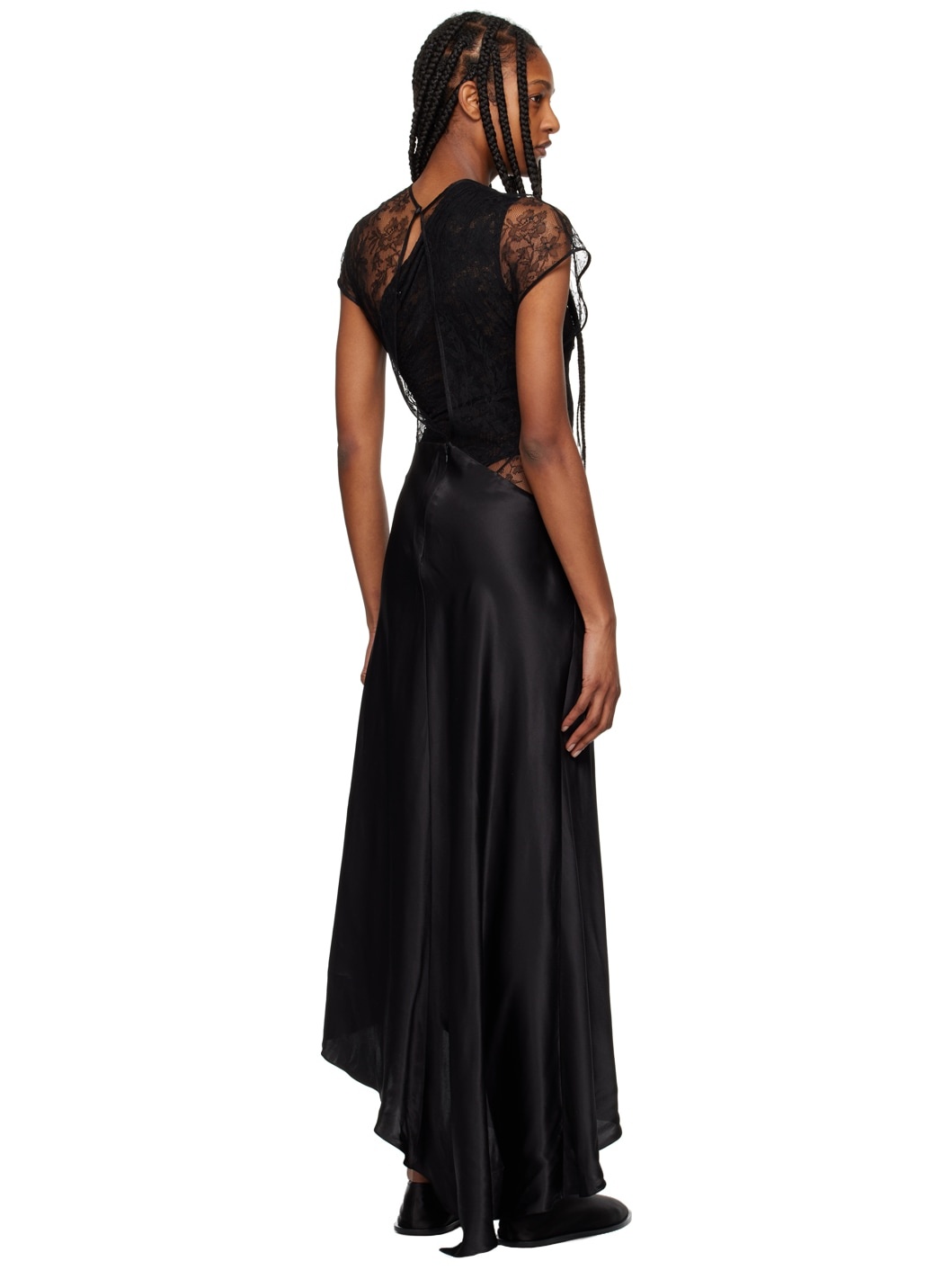 Black Beline Maxi Dress - 3