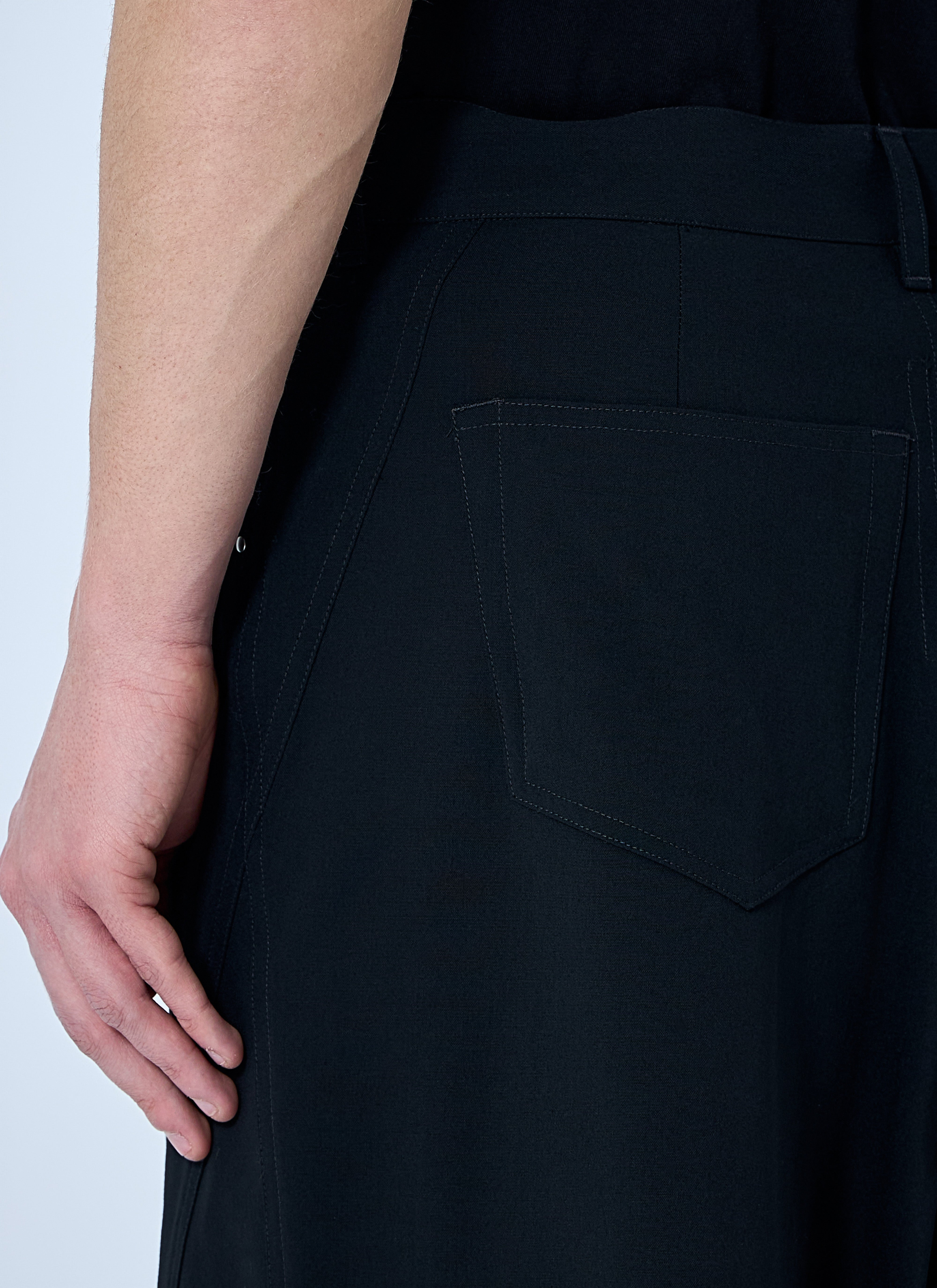 Rick Owens Men Slivered Shorts - 6