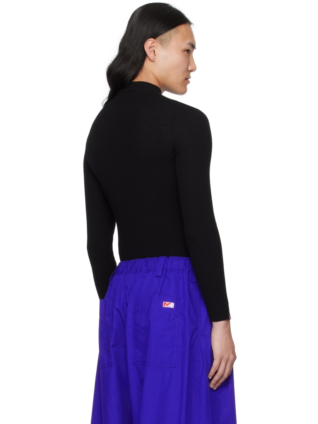 Black Striped Sweater - 3