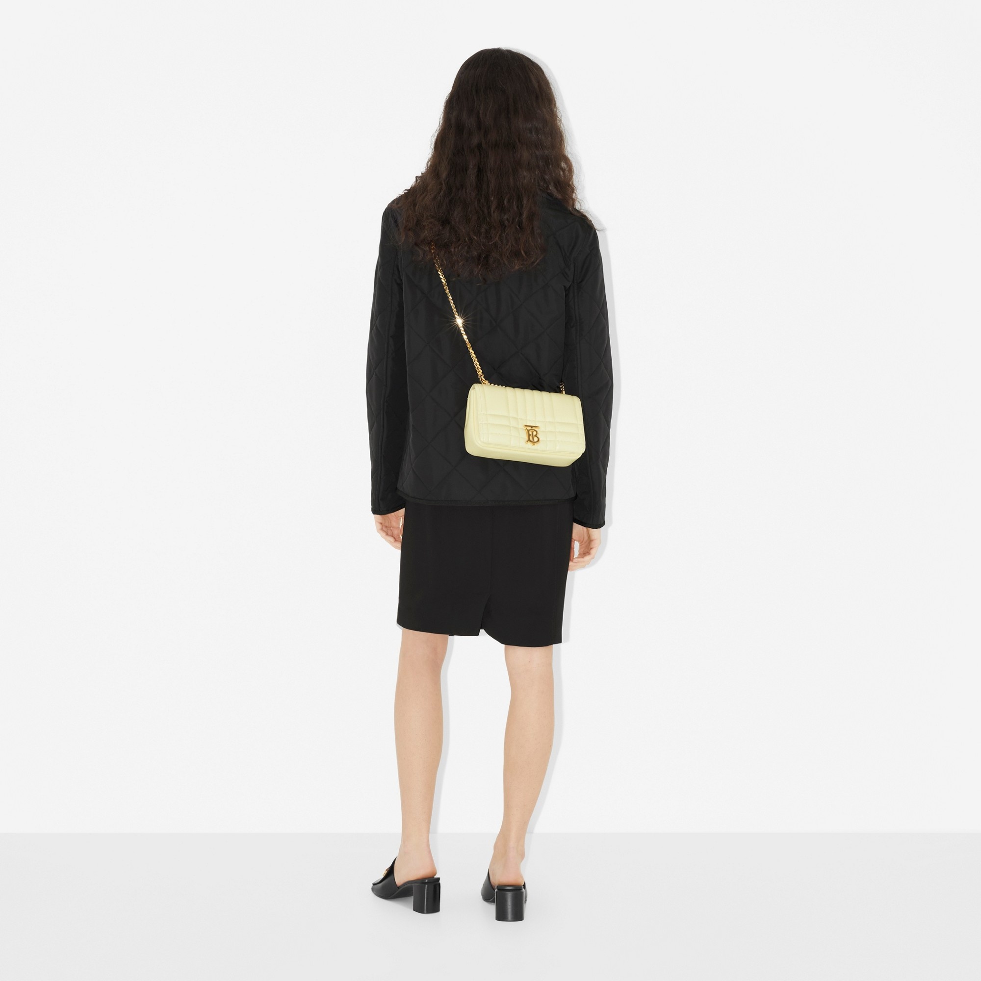 Quilted Leather Small Lola Bag - 4
