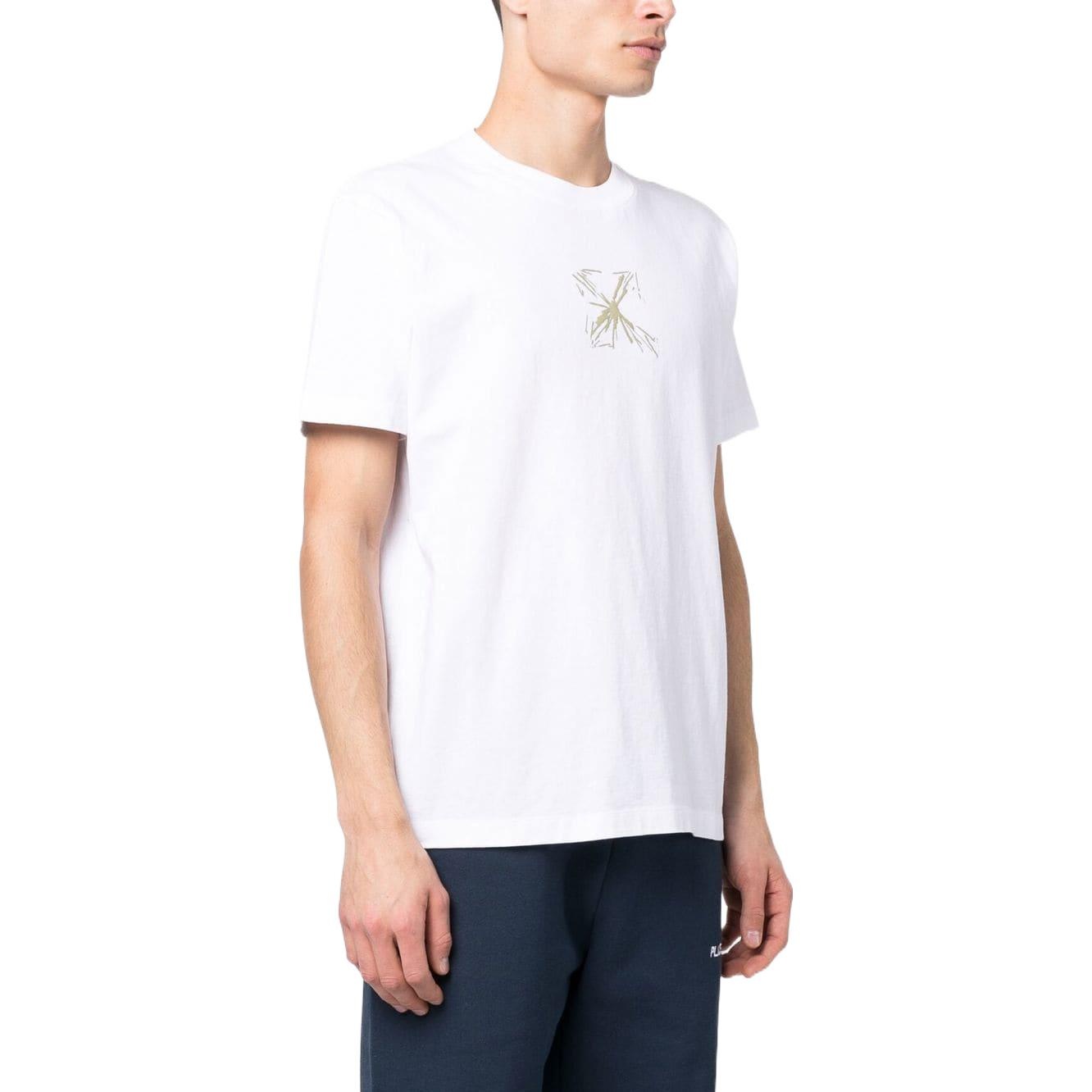 Off-White Arrows-Print Cotton Tee 'White' OMAA027S23JER0050117 - 3