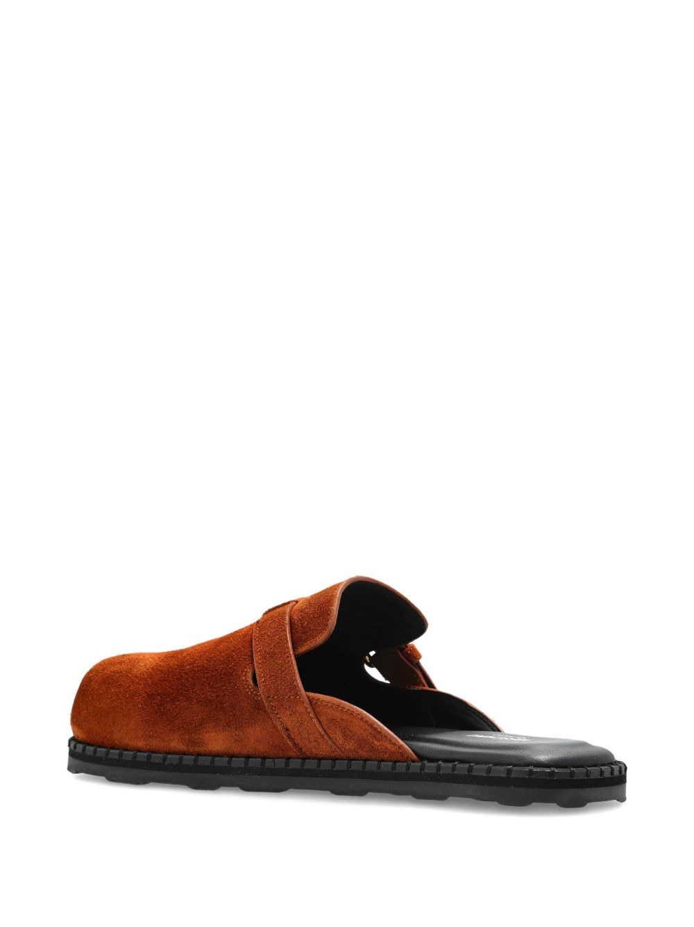 buckle-fastening suede pumps - 4
