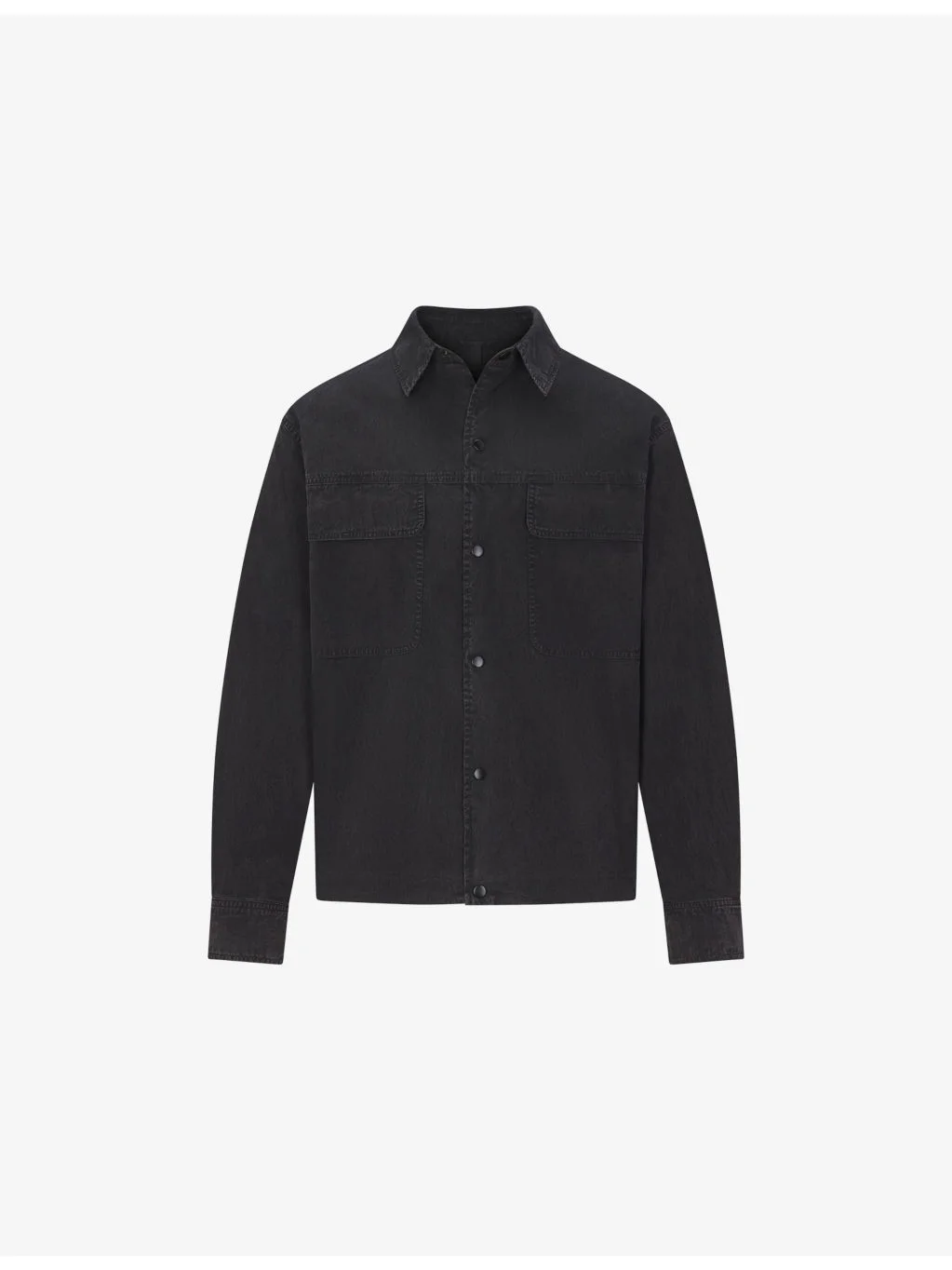 Woven Relaxed Cotton-Nylon Shirt - 1