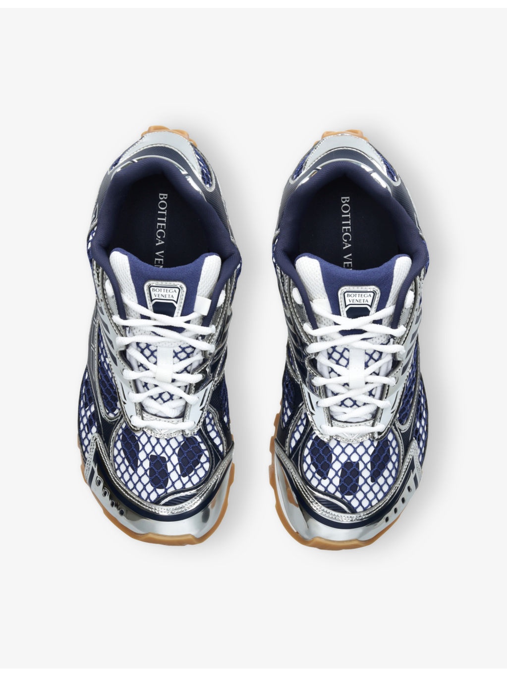 Orbit Mesh and Woven Low-Top Trainers - 2