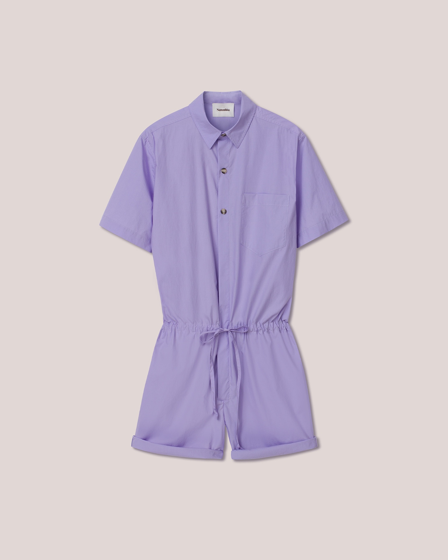 BENJA - Poplin jumpsuit - Lilac - 1