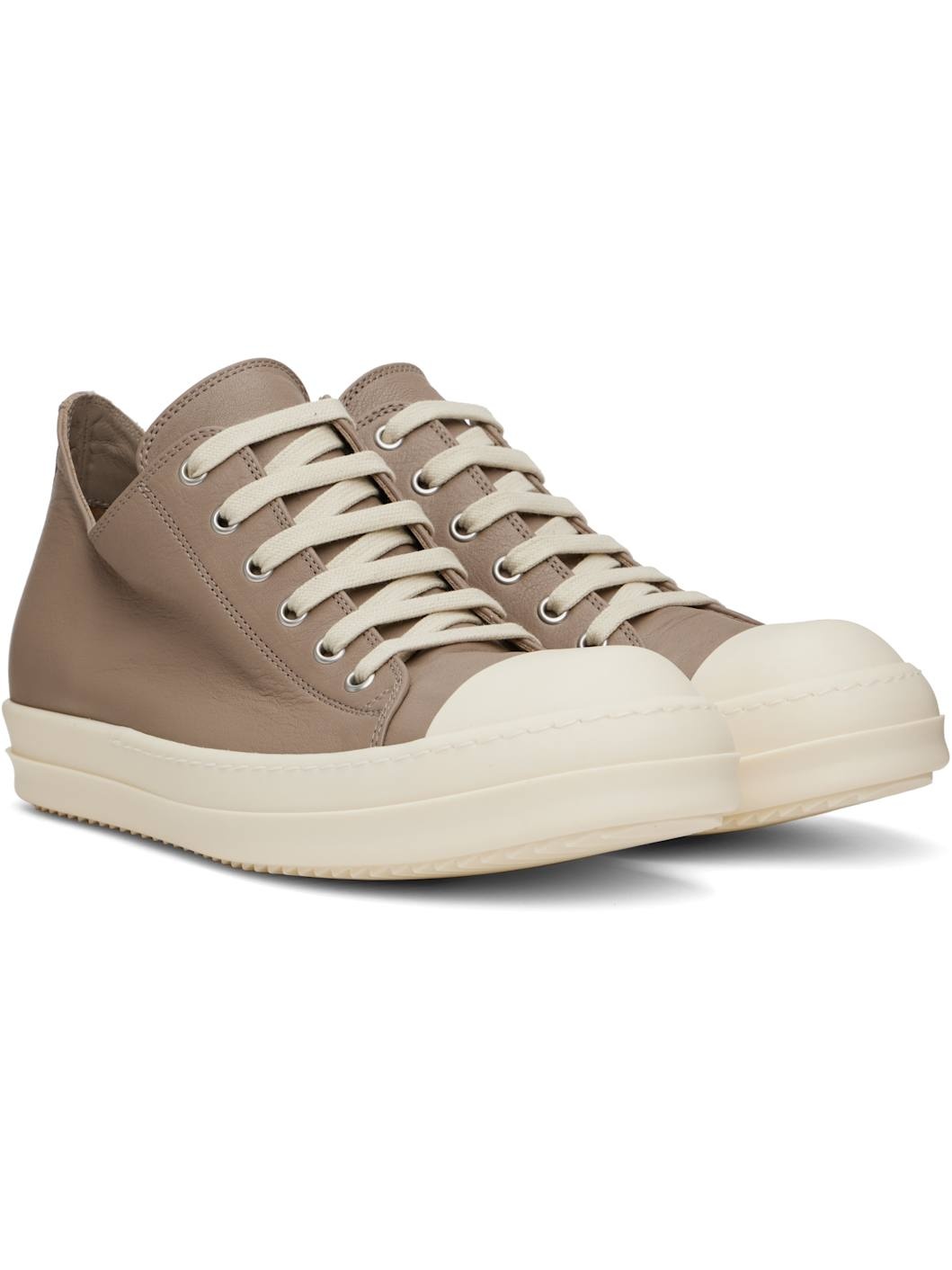 Taupe Hollywood Low Sneaks Sneakers - 4
